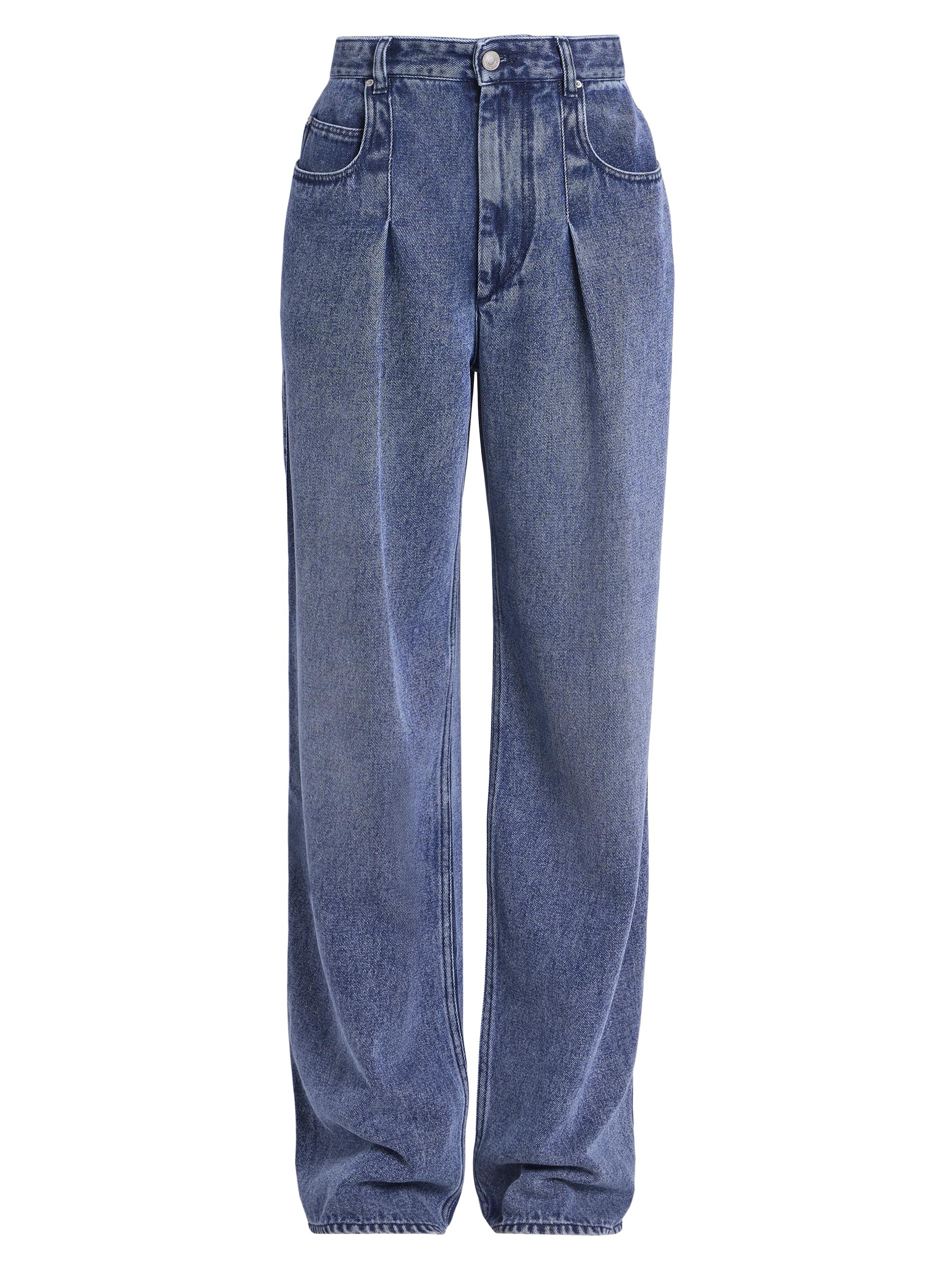 Isabel Marant Rodayna Denim Straight Jeans | Saks Fifth Avenue