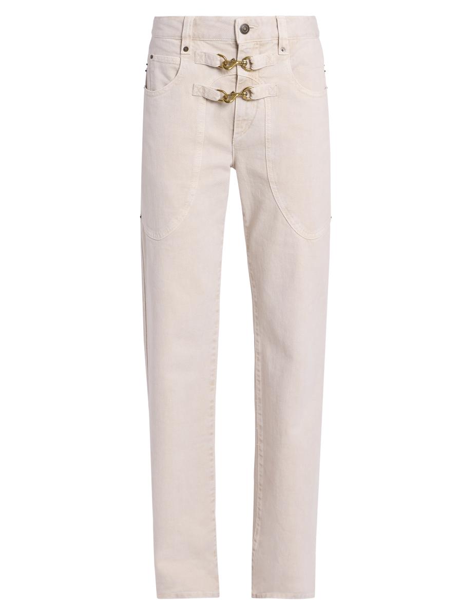 Isabel Marant Brinley Straight-Leg Jeans | Saks Fifth Avenue