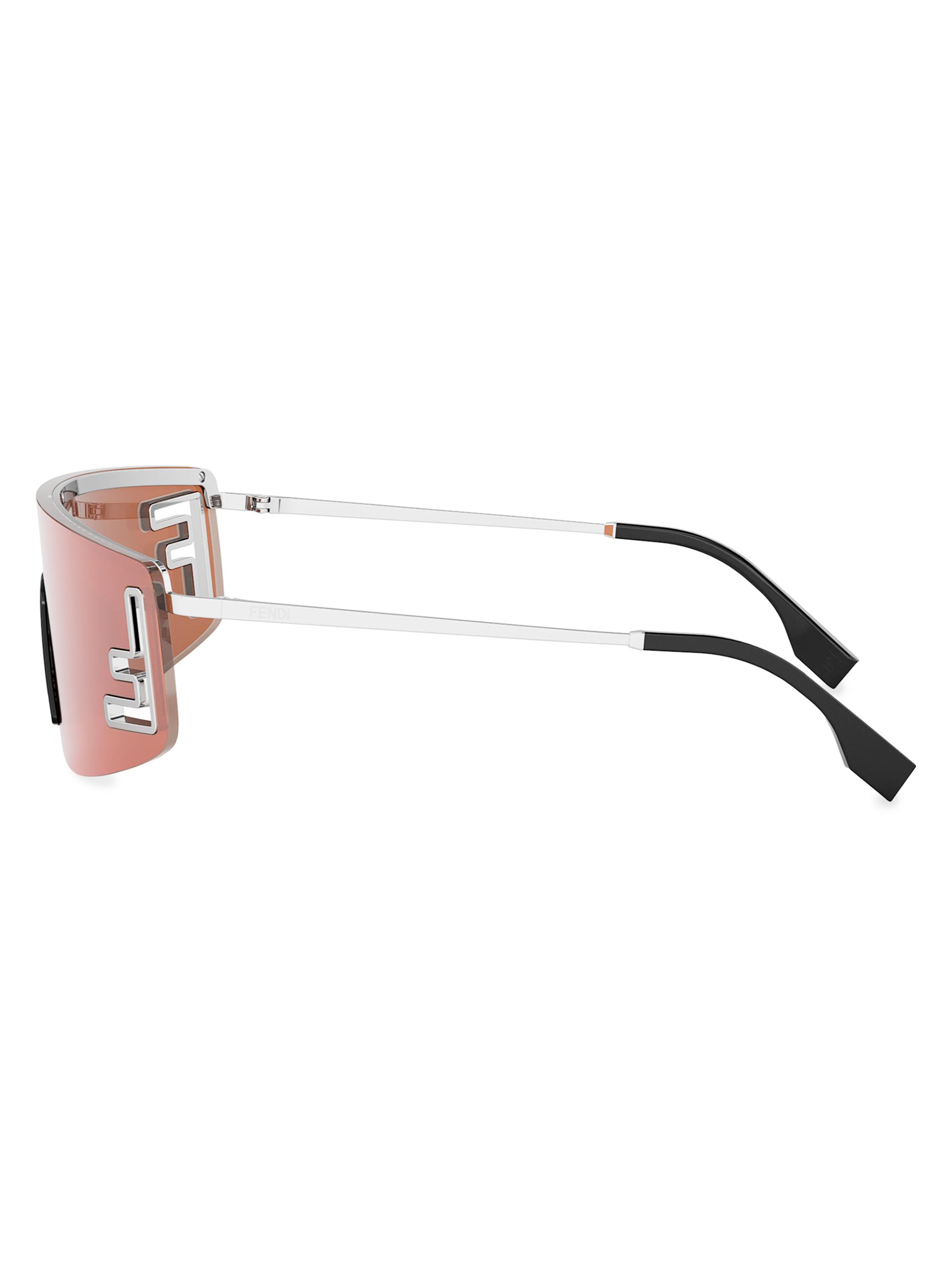 Fendi Sport 141MM Shield Sunglasses