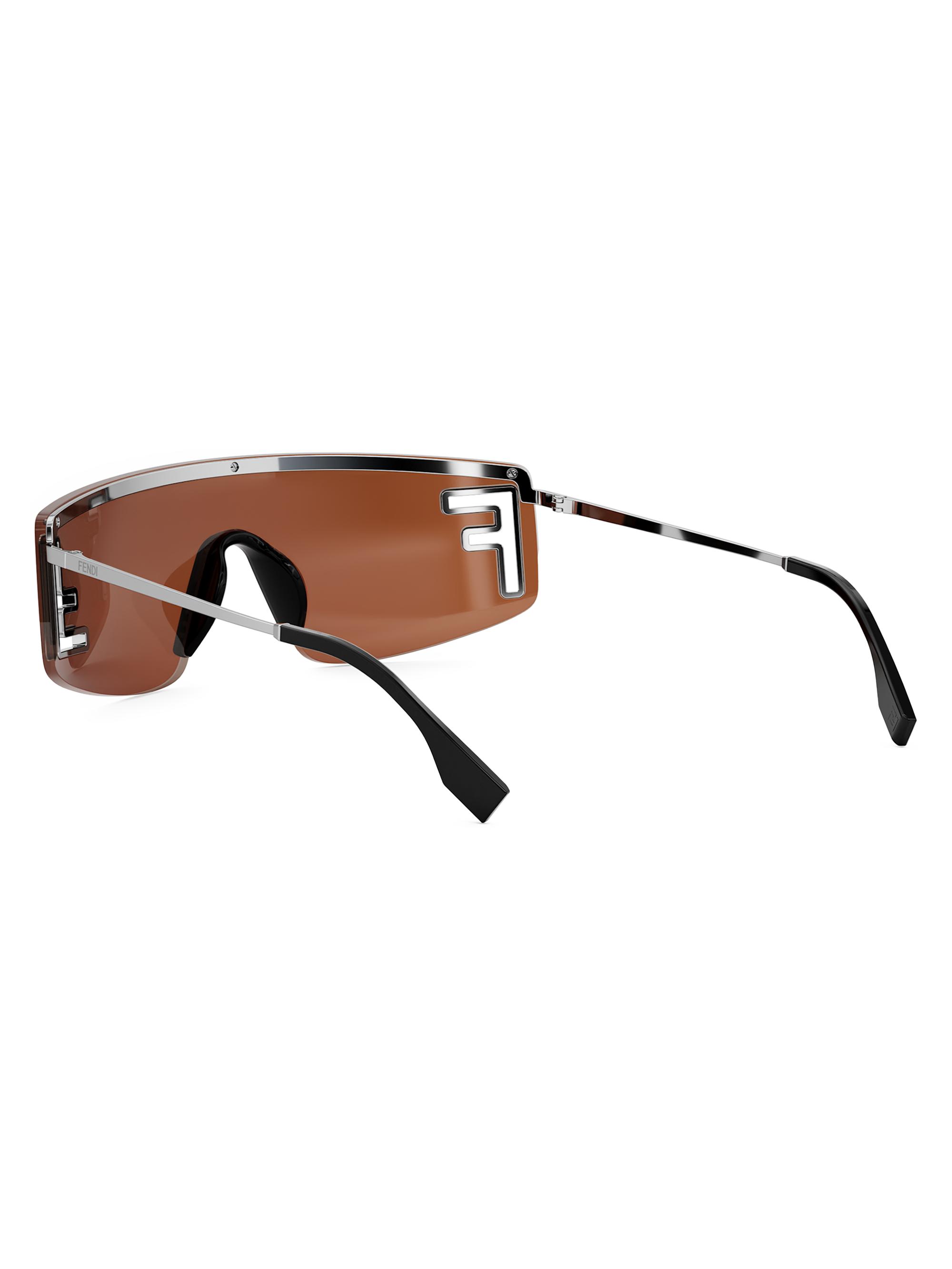 Fendi Sport 141MM Shield Sunglasses