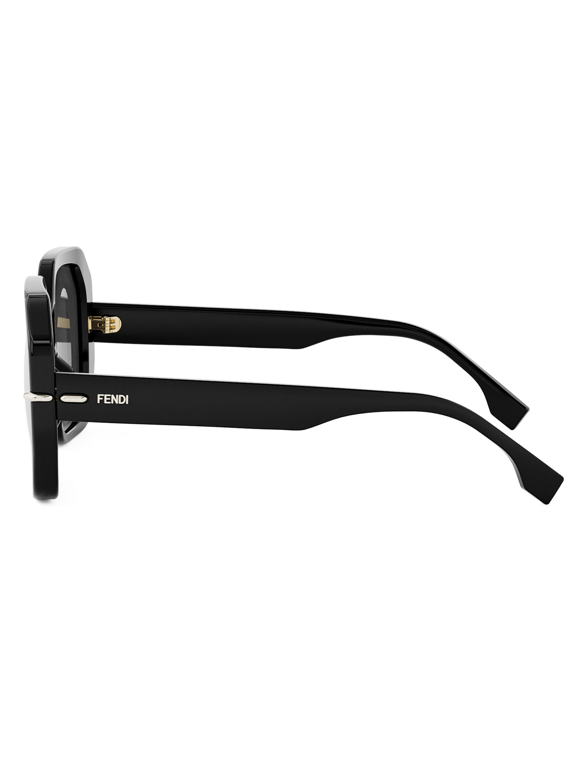 スペイン語版 Eye of Ophidia / ES_1HP000-2-RF Fendi Fendi Selleria 54MM Square Sunglasses | Saks Fifth Avenue