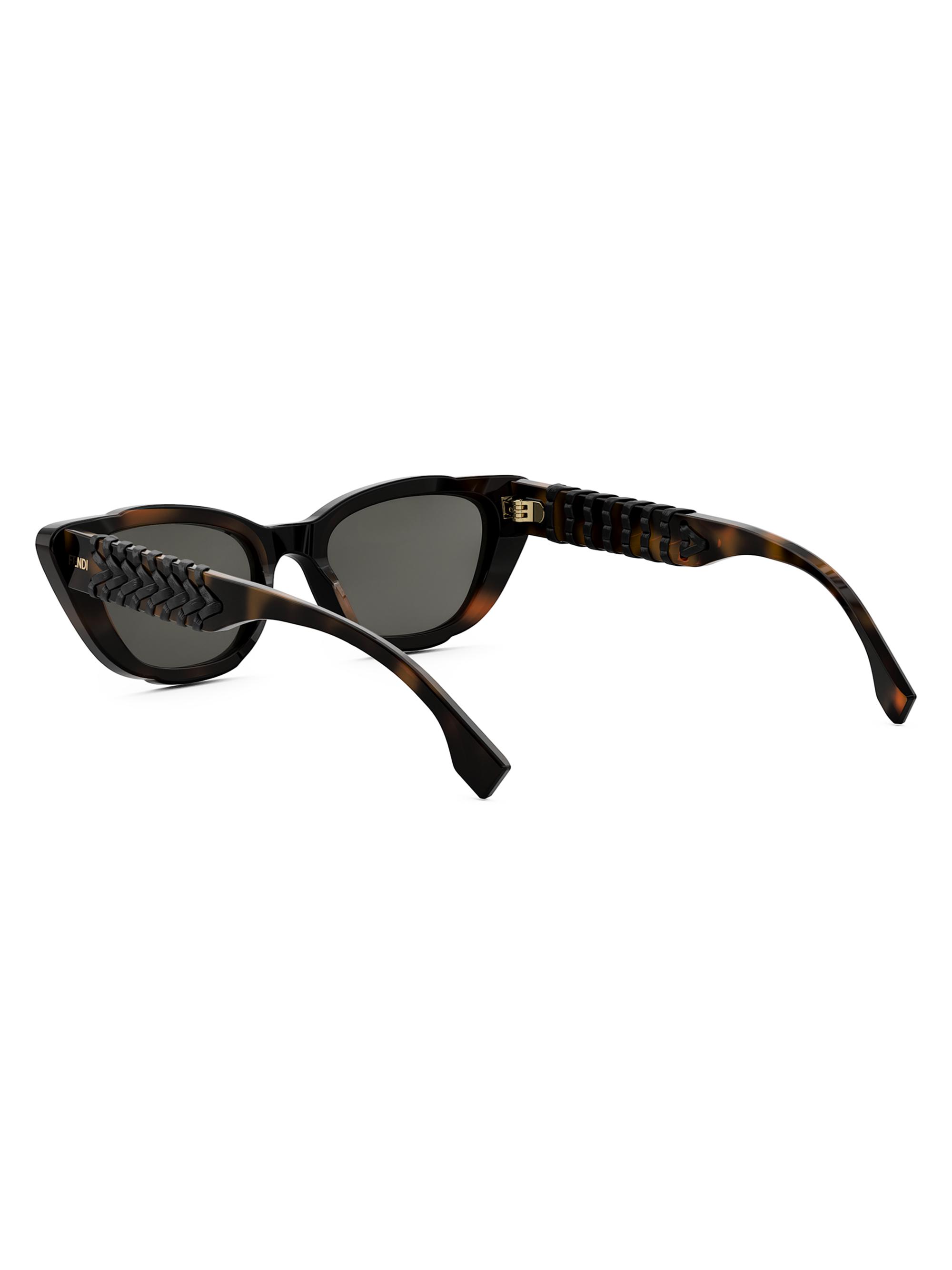 Fendi Fendi Interlace 49MM Cat-Eye Sunglasses | Saks Fifth