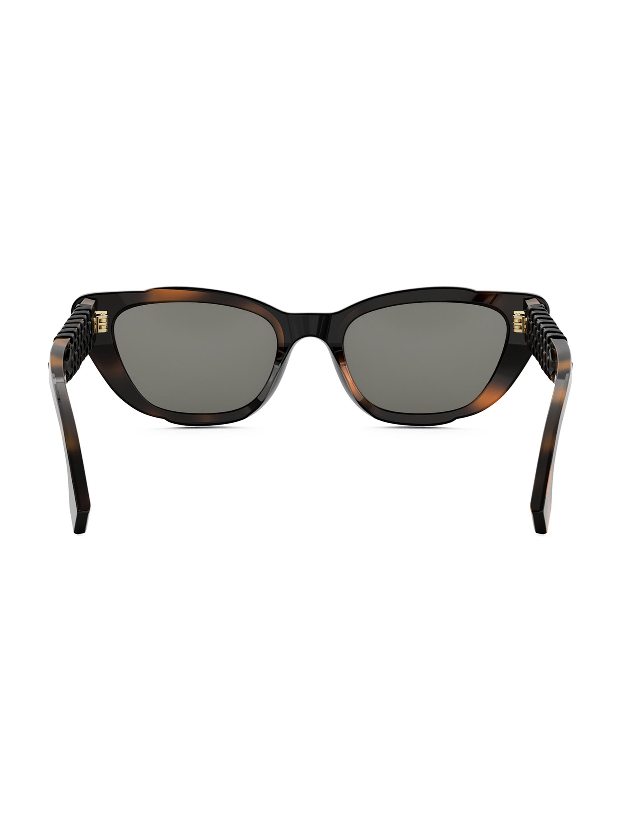 Fendi Fendi Interlace 49MM Cat-Eye Sunglasses | Saks Fifth