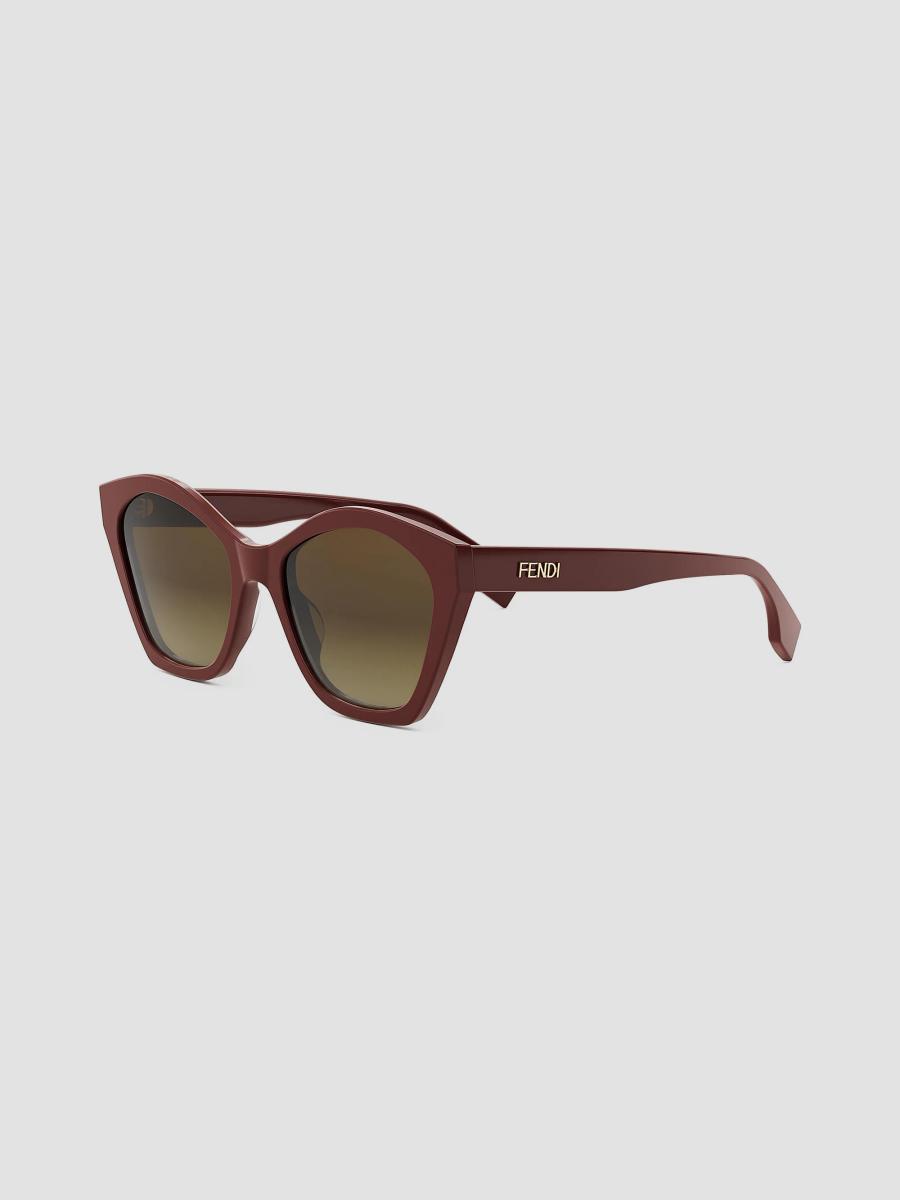 Fendi Black Black/Grey Gradient Black/Grey \'fs 445/S\' Women\'s Designer Sunglasse Brand New FENDI Sunglasses FE 40161F 01B Black/Gradient Grey  main image 4