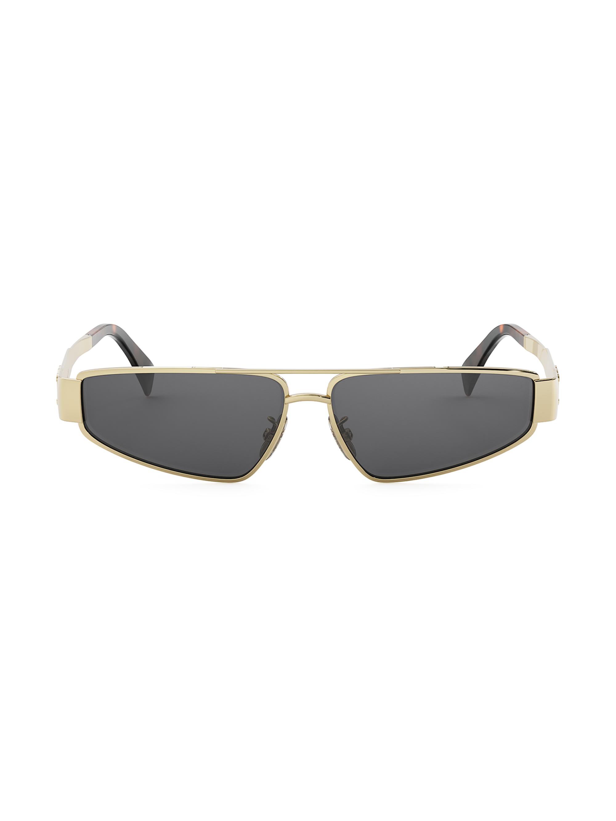 CELINE Triomphe 59MM Geometric Sunglasses | Saks Fifth Avenue