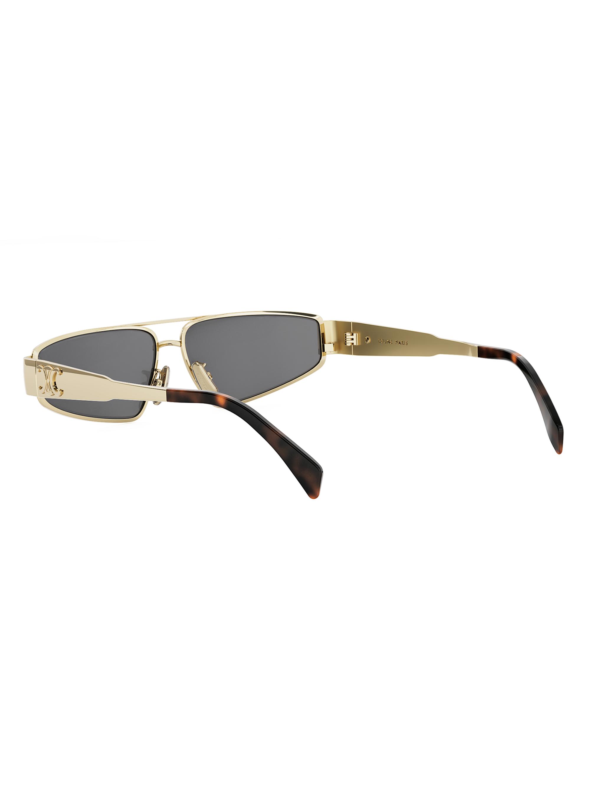 CELINE Triomphe 59MM Geometric Sunglasses | Saks Fifth Avenue