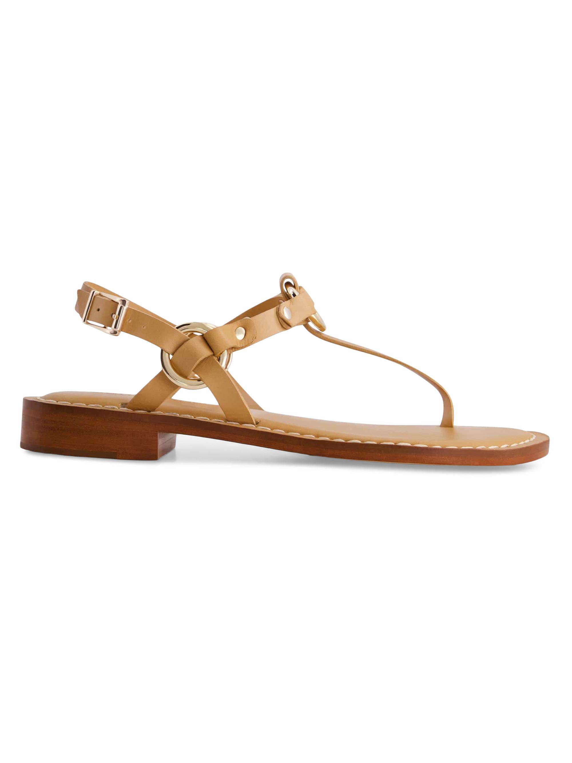 Bernardo Women's Tuni T-Strap Sandals - Dune