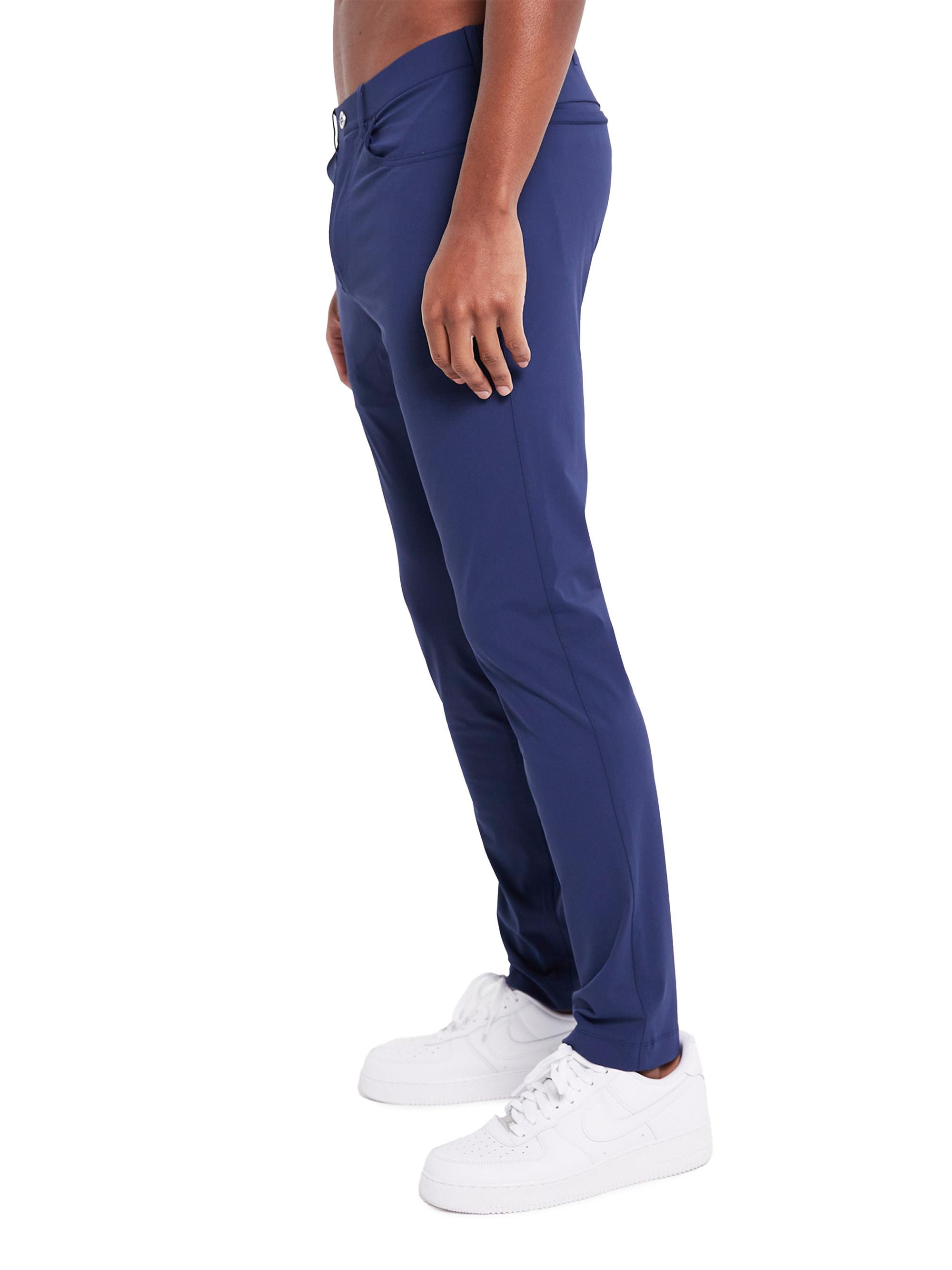 Redvanly Men's Kent Pull-On Trousers - Navy | Thumbnail 2