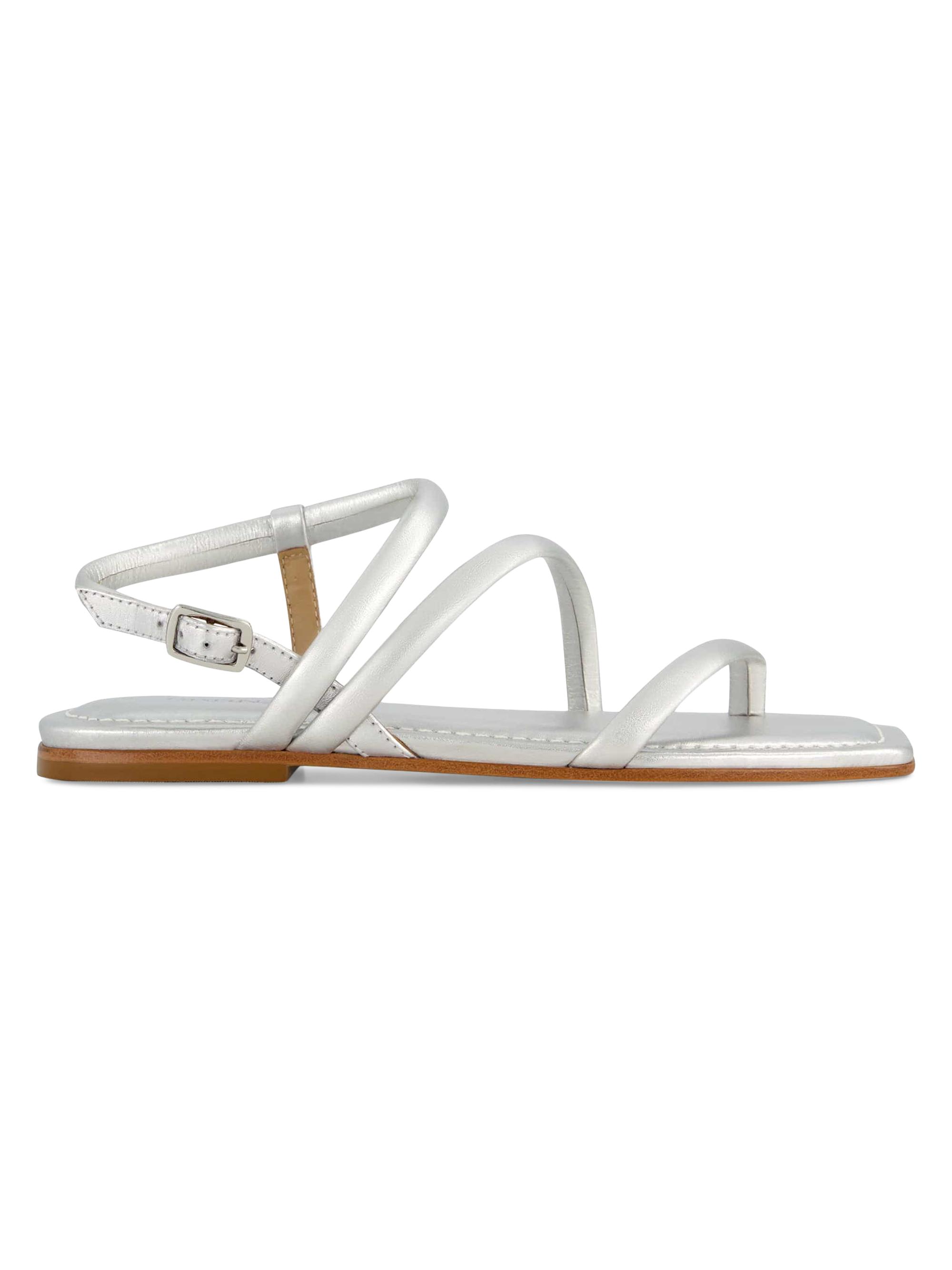 Bernardo Women's Odessa Reverse Thong Sandals - Silver