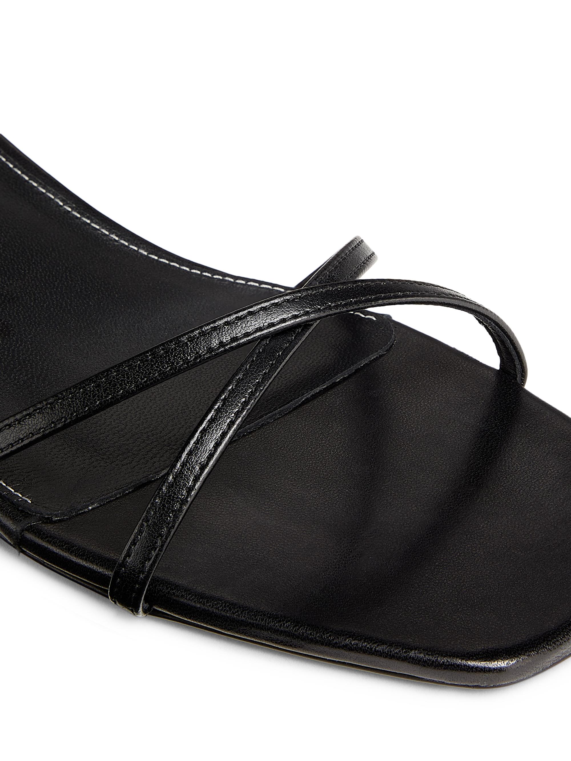 Toteme Crossover 35MM Leather Sandals | Saks Fifth Avenue