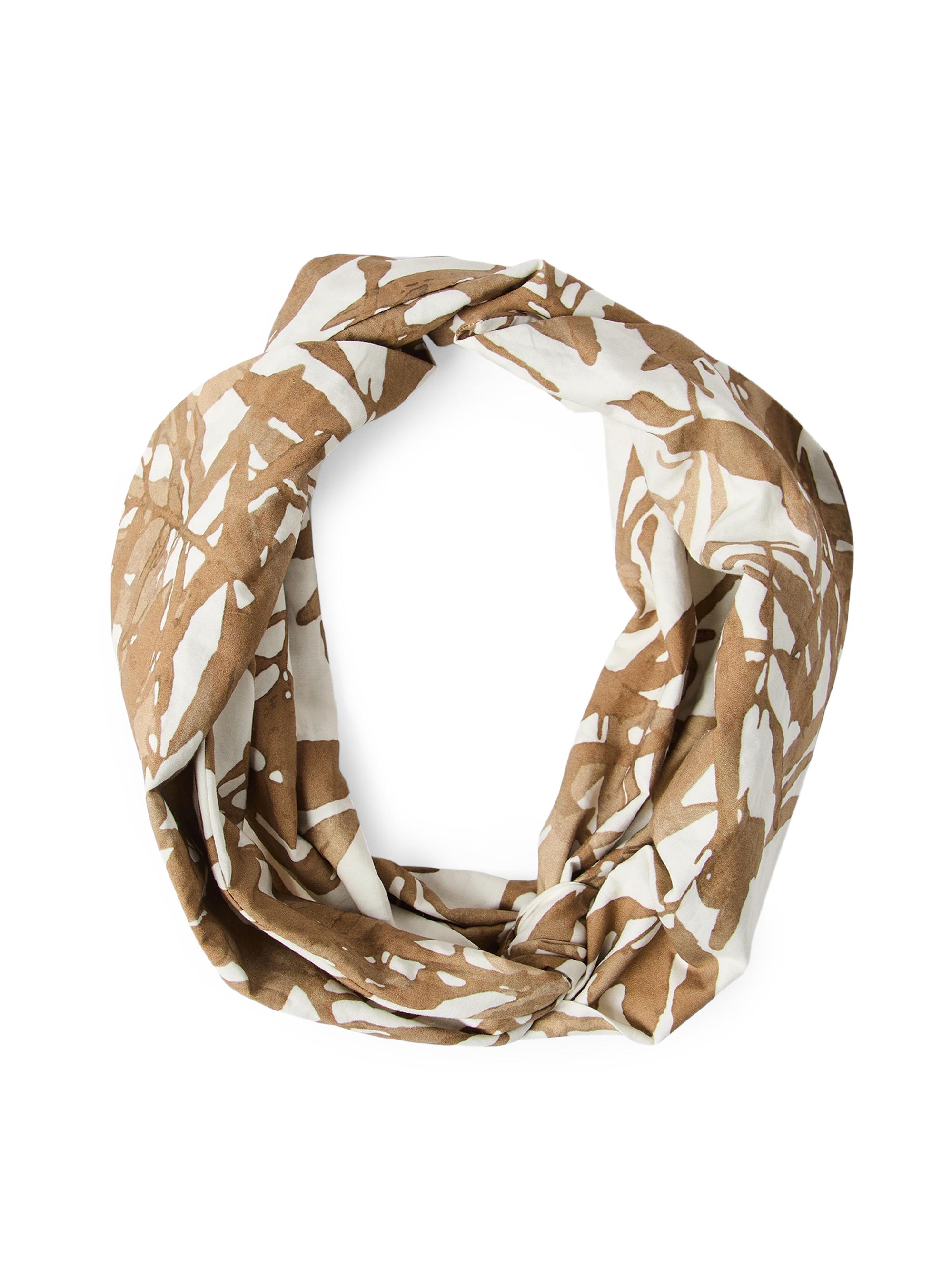 Brunello Cucinelli Women's Cotton Herbarium Print Poplin Headband - Mint Green