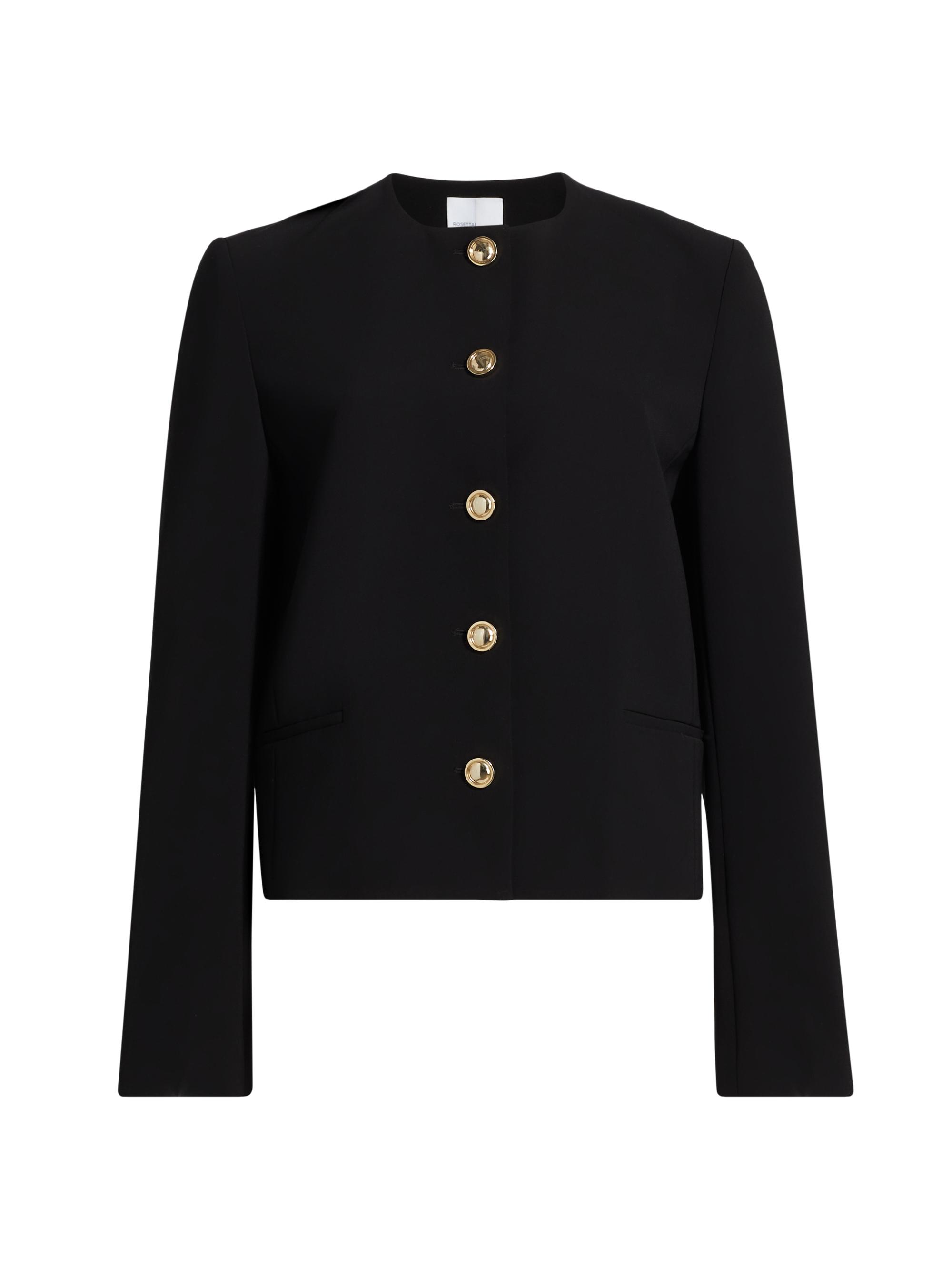 Nili Lotan ​Romy Braided-Trim Cropped Jacket | Saks Fifth Avenue