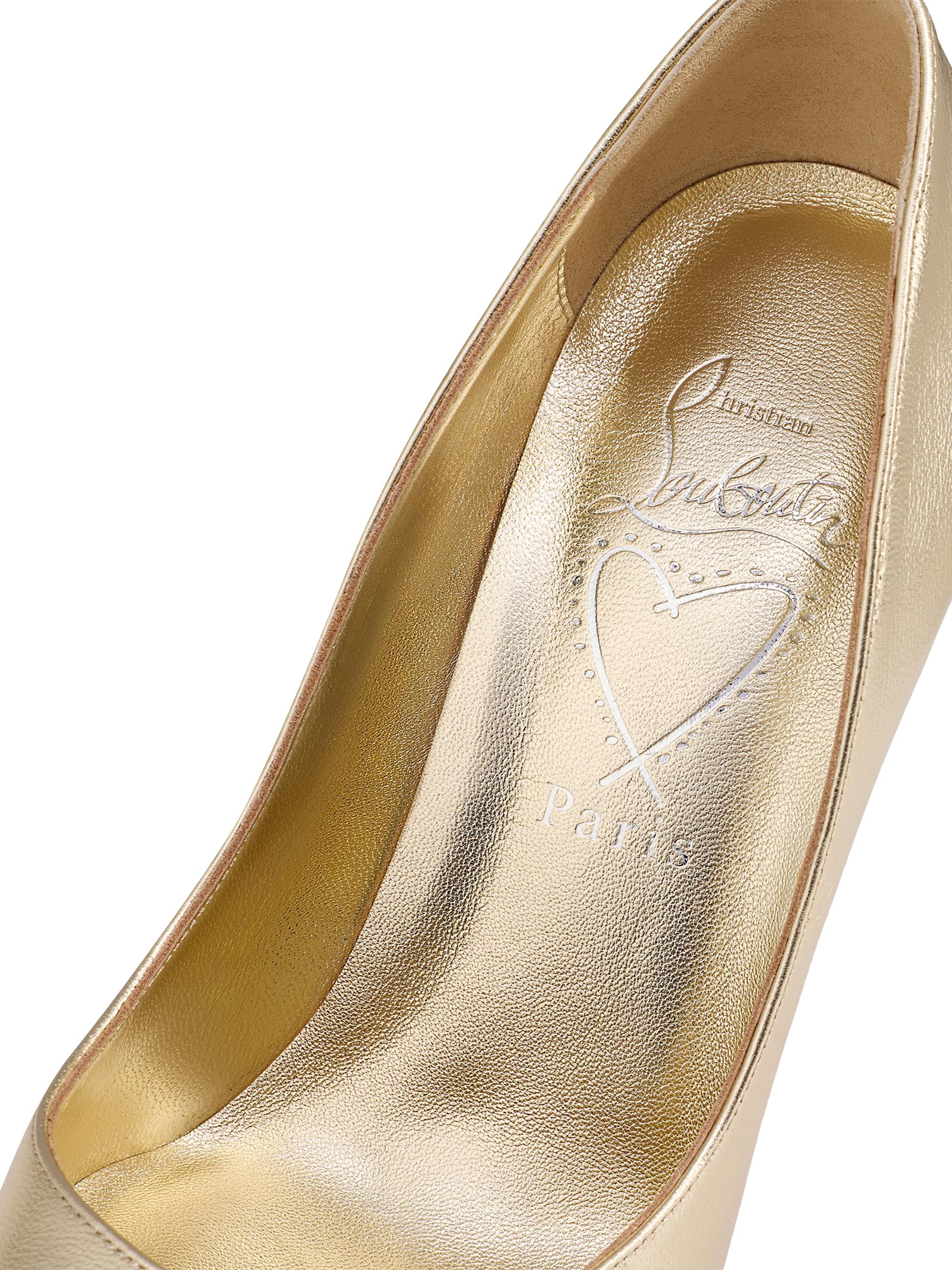 Christian Louboutin Miss Z 100MM Leather Pumps | Saks Fifth Avenue