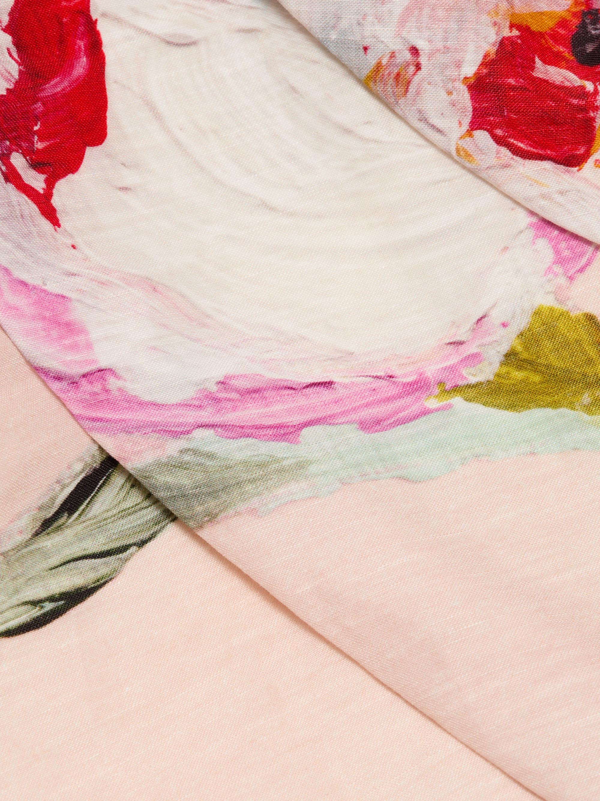 Acler Nershall Watercolor Pintucked Strapless Maxi Dress | Saks Fifth Avenue