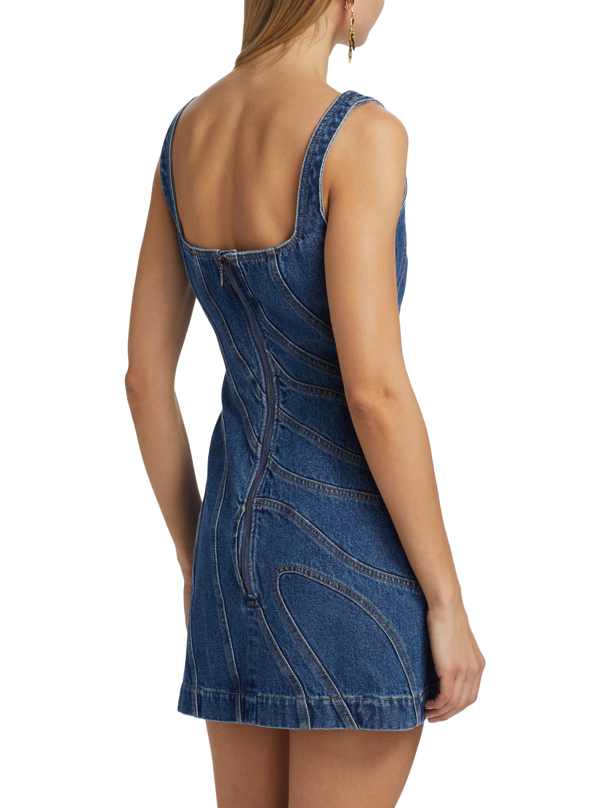 plus denim dress City Chic Women's Plus Size Lula Denim Dress, Dark Wash, 12 at Amazon  Women's Clothing store