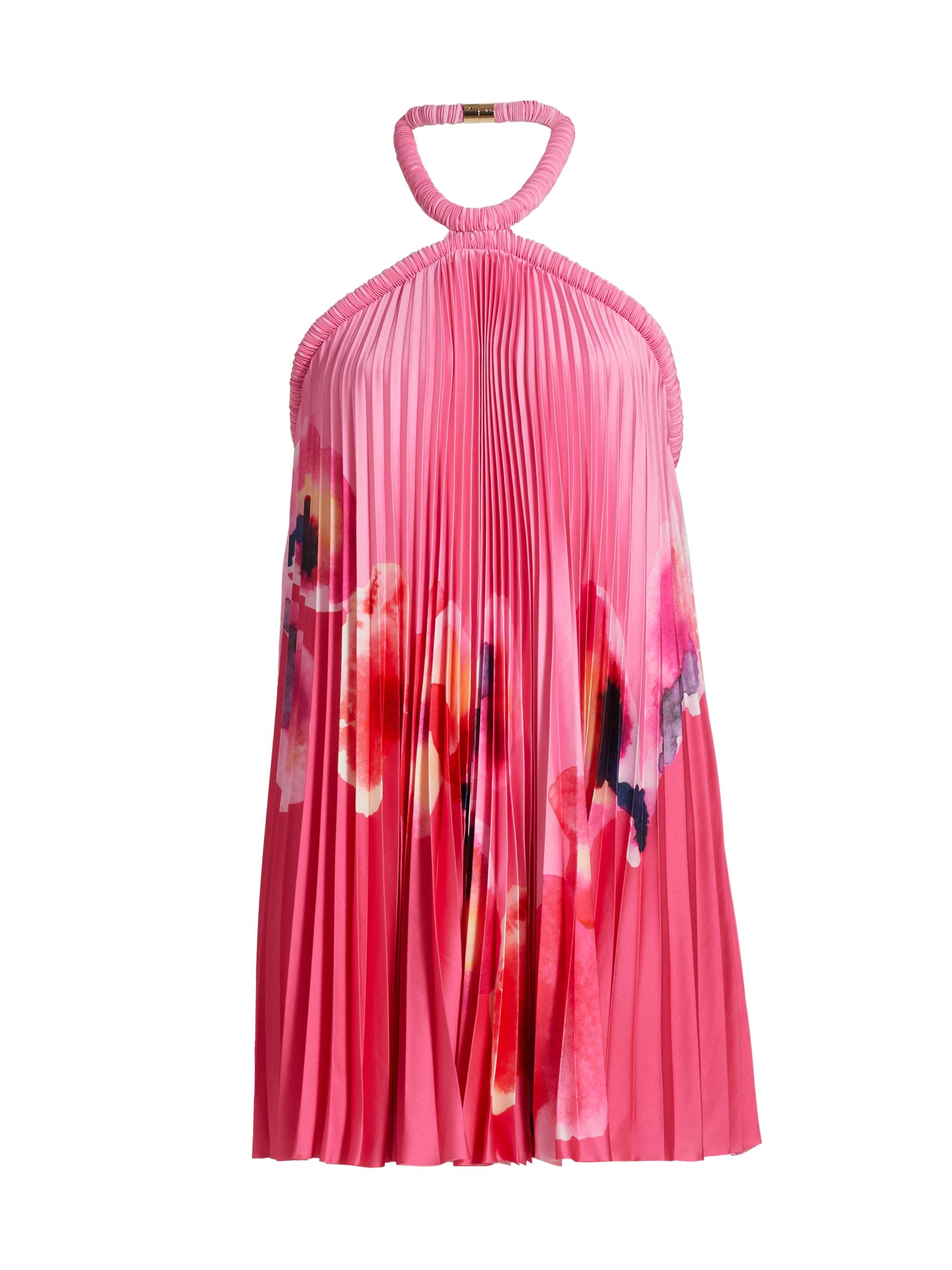 Acler Women's Fixby Floral Pleated Minidress - Orchid Embrace