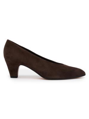 Bally Women's Aline 55MM Suede Pumps - Ebano