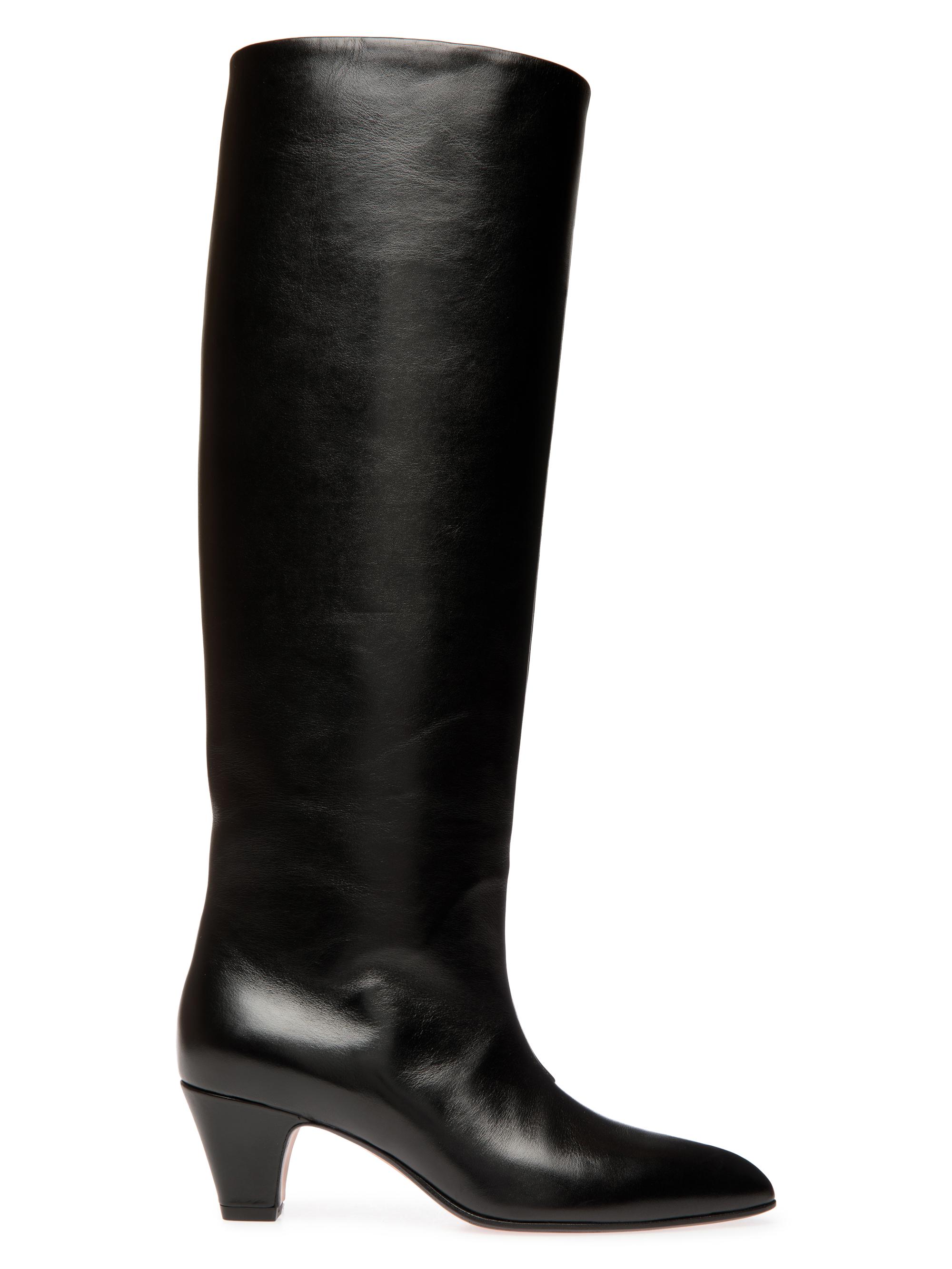Veronica Beard Cecile Croc-Embossed Leather Boots | Saks Fifth Avenue