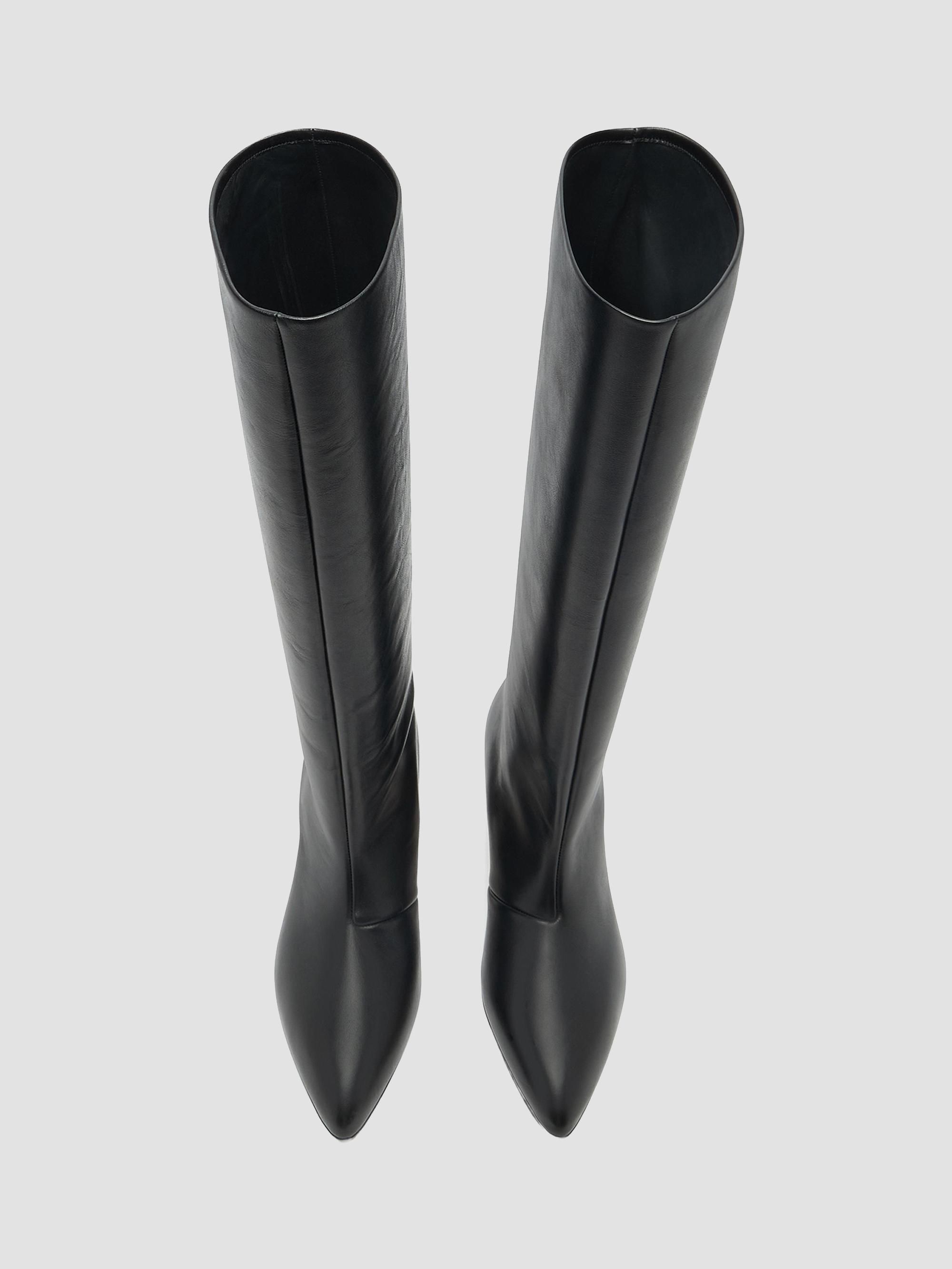 BALLY ロングブーツ　38 Bally Arval 55MM Leather Block-Heel Boots | Saks Fifth Avenue