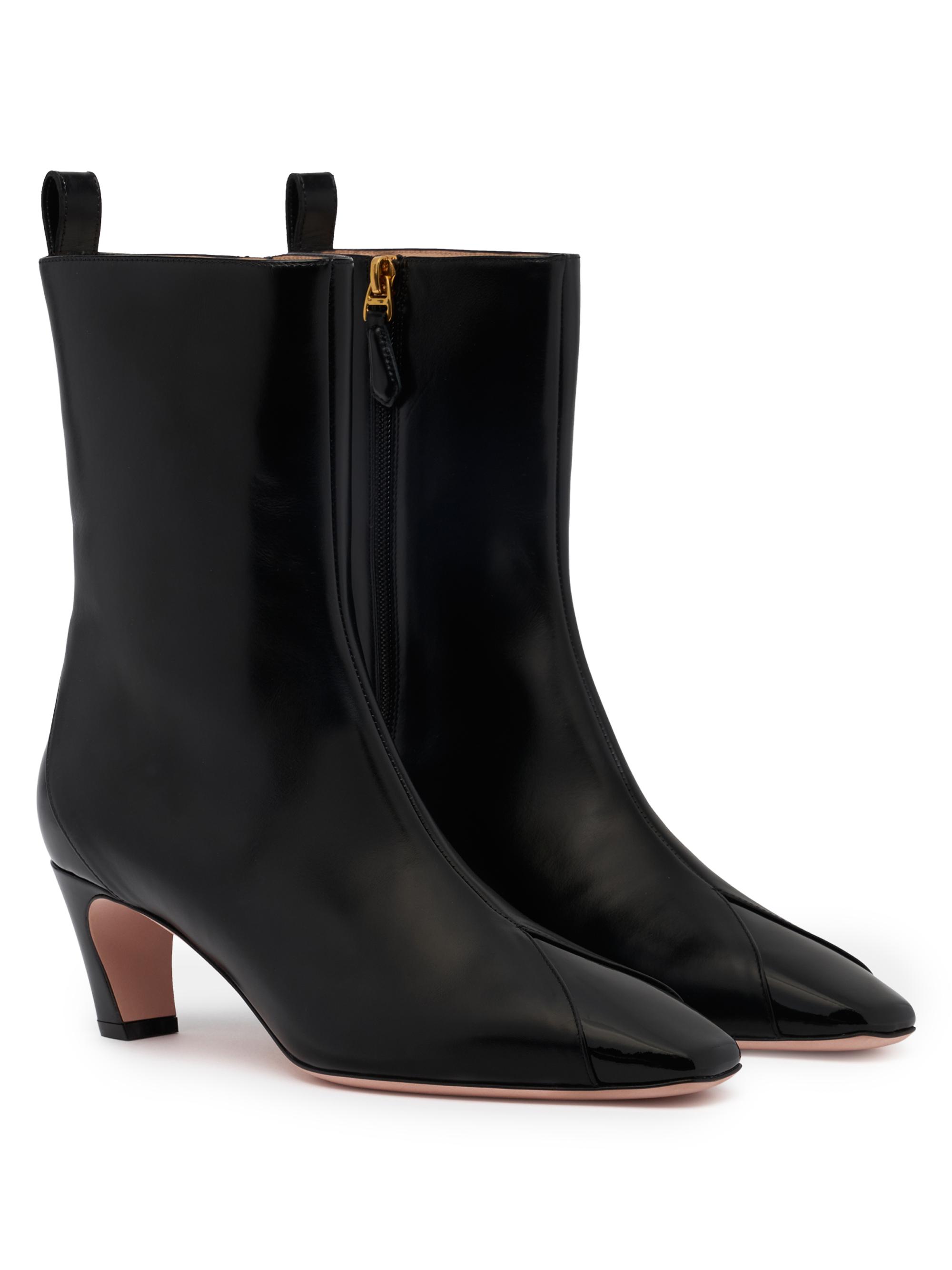 値下げ　Ballyハイヒール Bally Seliska 55MM Leather Boots | Saks Fifth Avenue