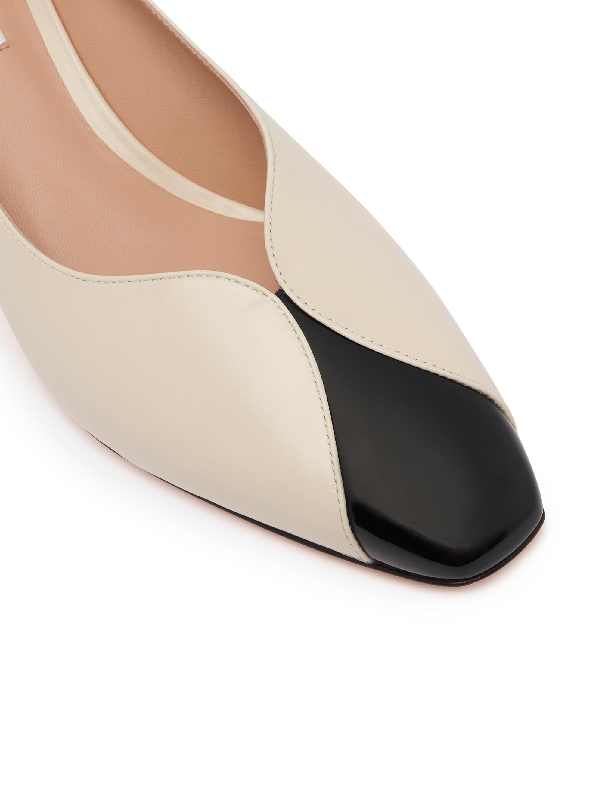 値下げ　Ballyハイヒール Bally Samya 55MM Two-Tone Leather Pumps | Saks Fifth Avenue