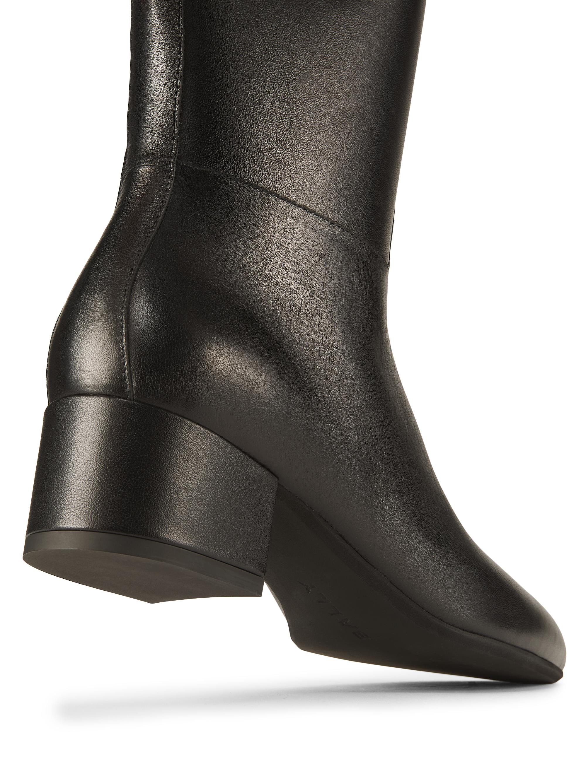 Bally Beloras Leather 40MM Long Boots | Saks Fifth Avenue
