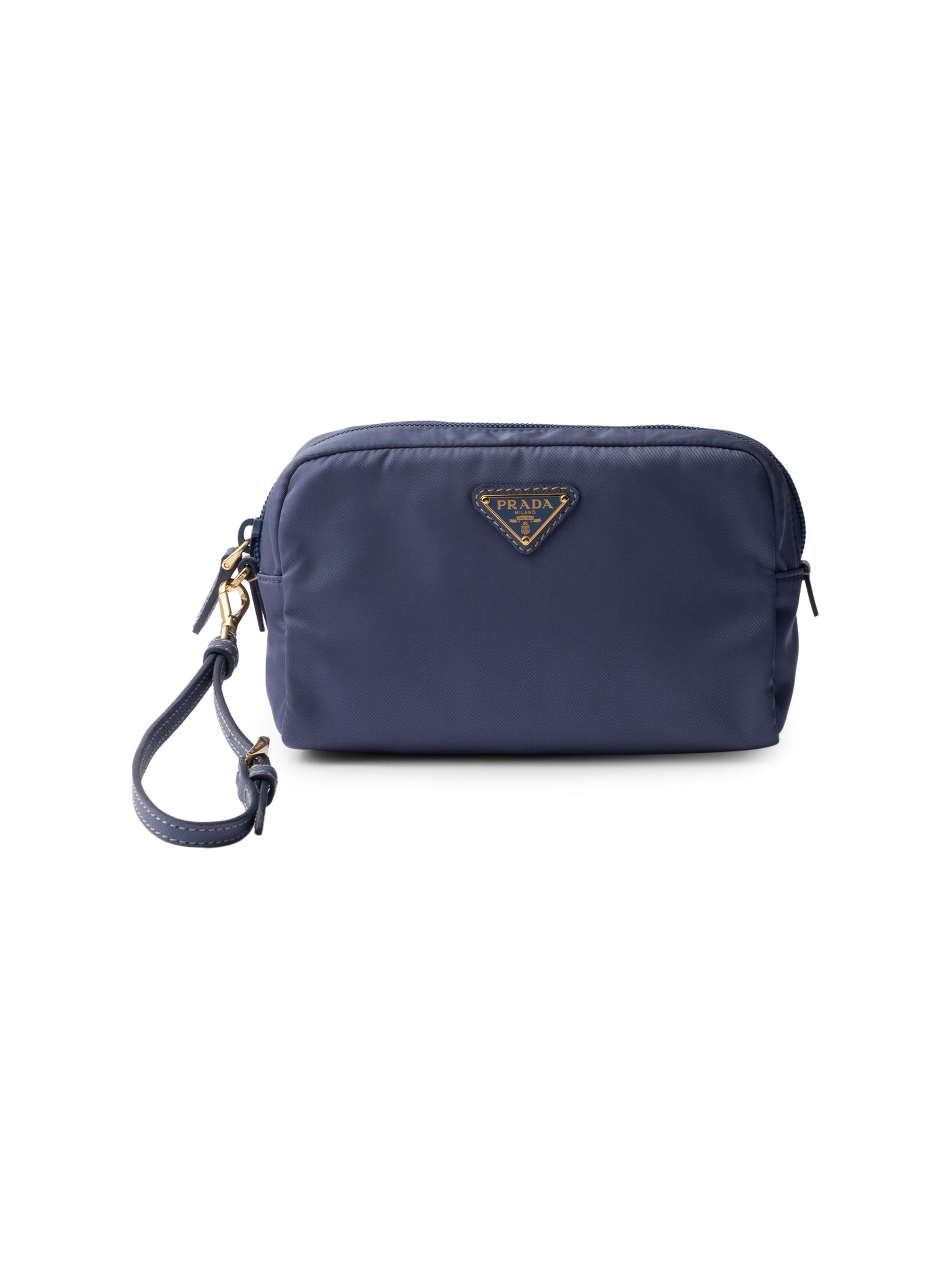 Prada Women's Re-Nylon Pouch - Medium Blue