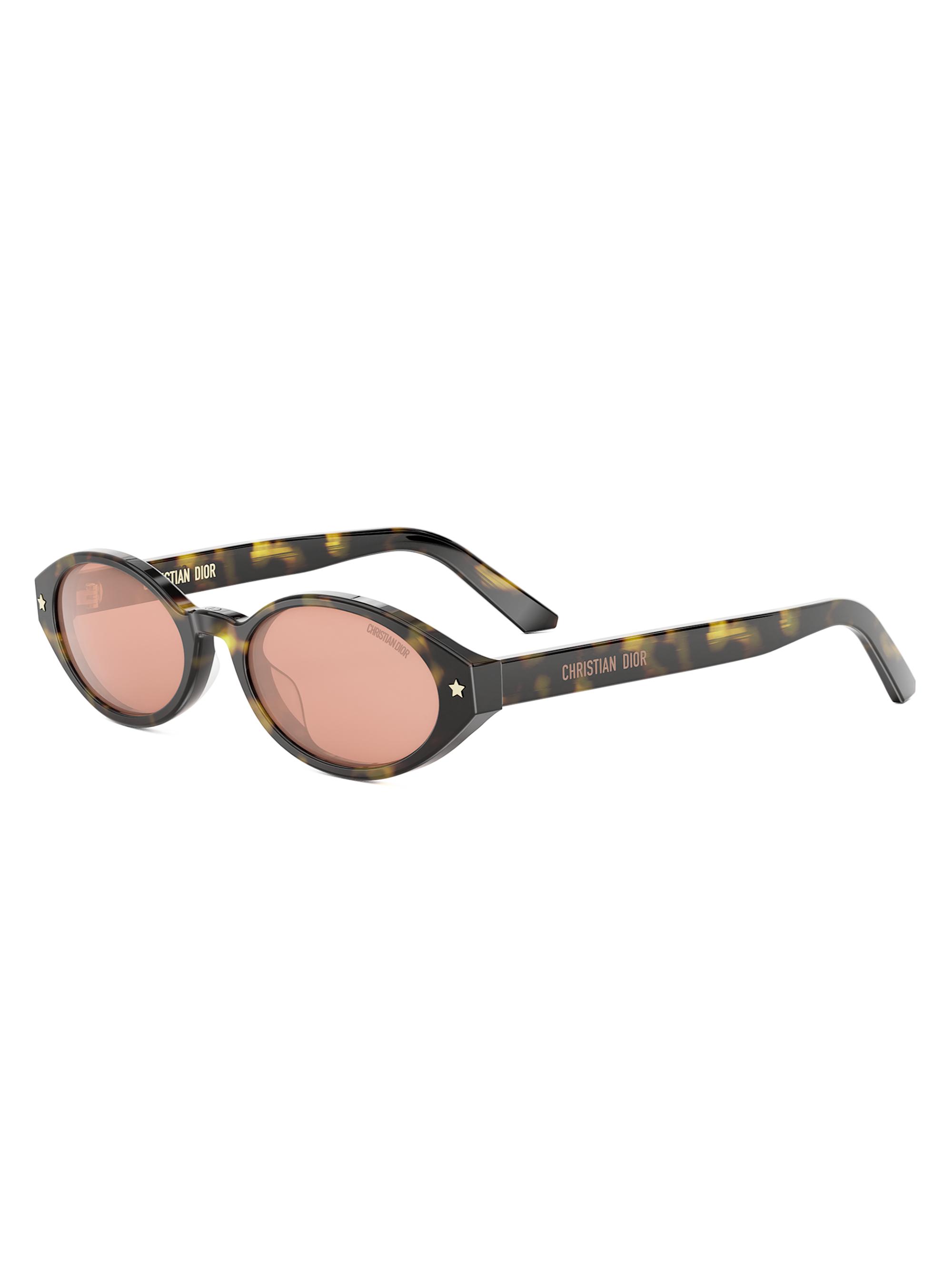 DIOR DiorPacific R1I 52MM Oval Sunglasses | Saks Fifth Avenue