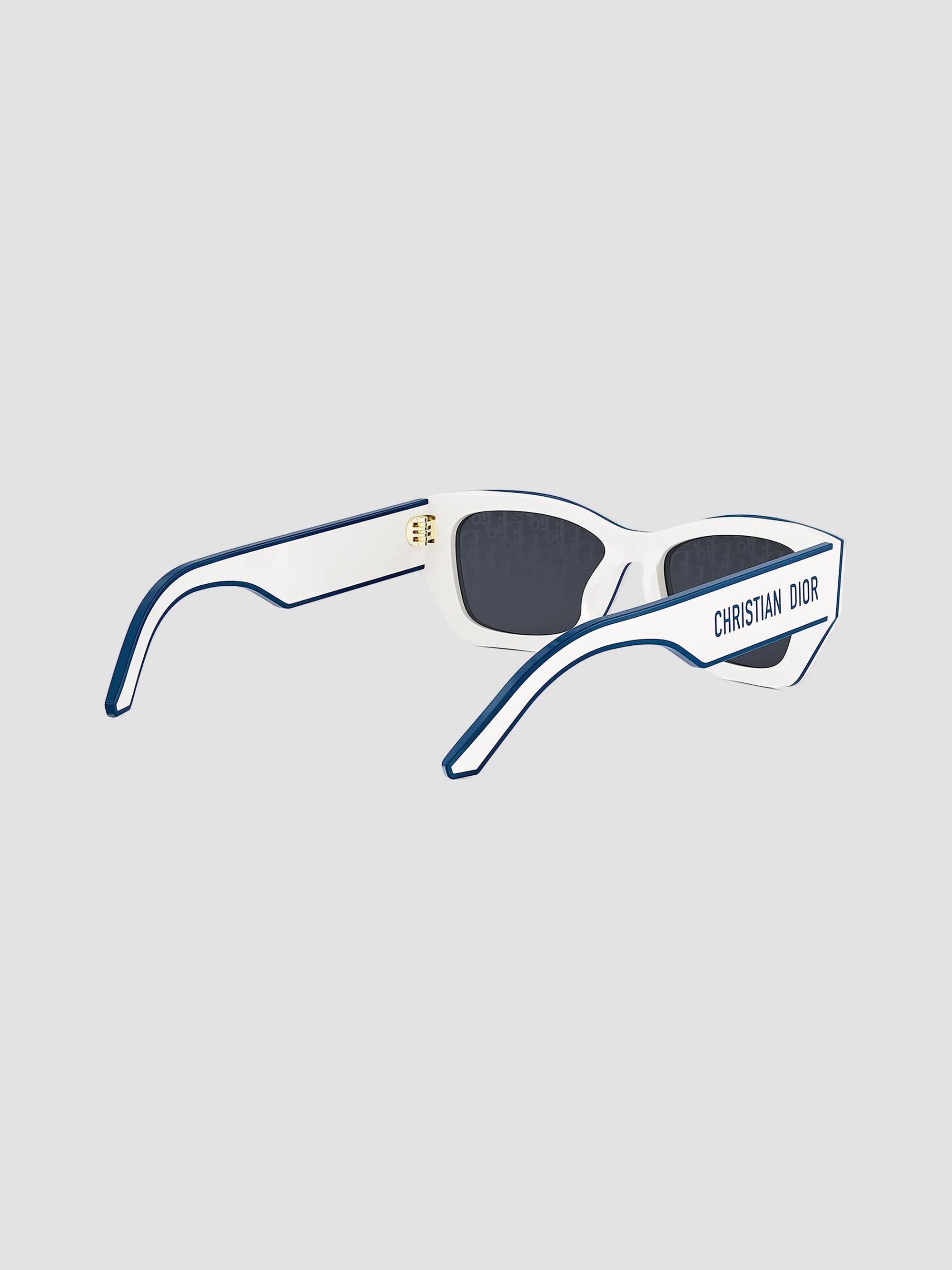 Dior Pacific S2U Geometric Sunglasses in Shiny Light Blue Dior Pacific S1U Sunglasses in Light Blue – Designer Daydream main image 2