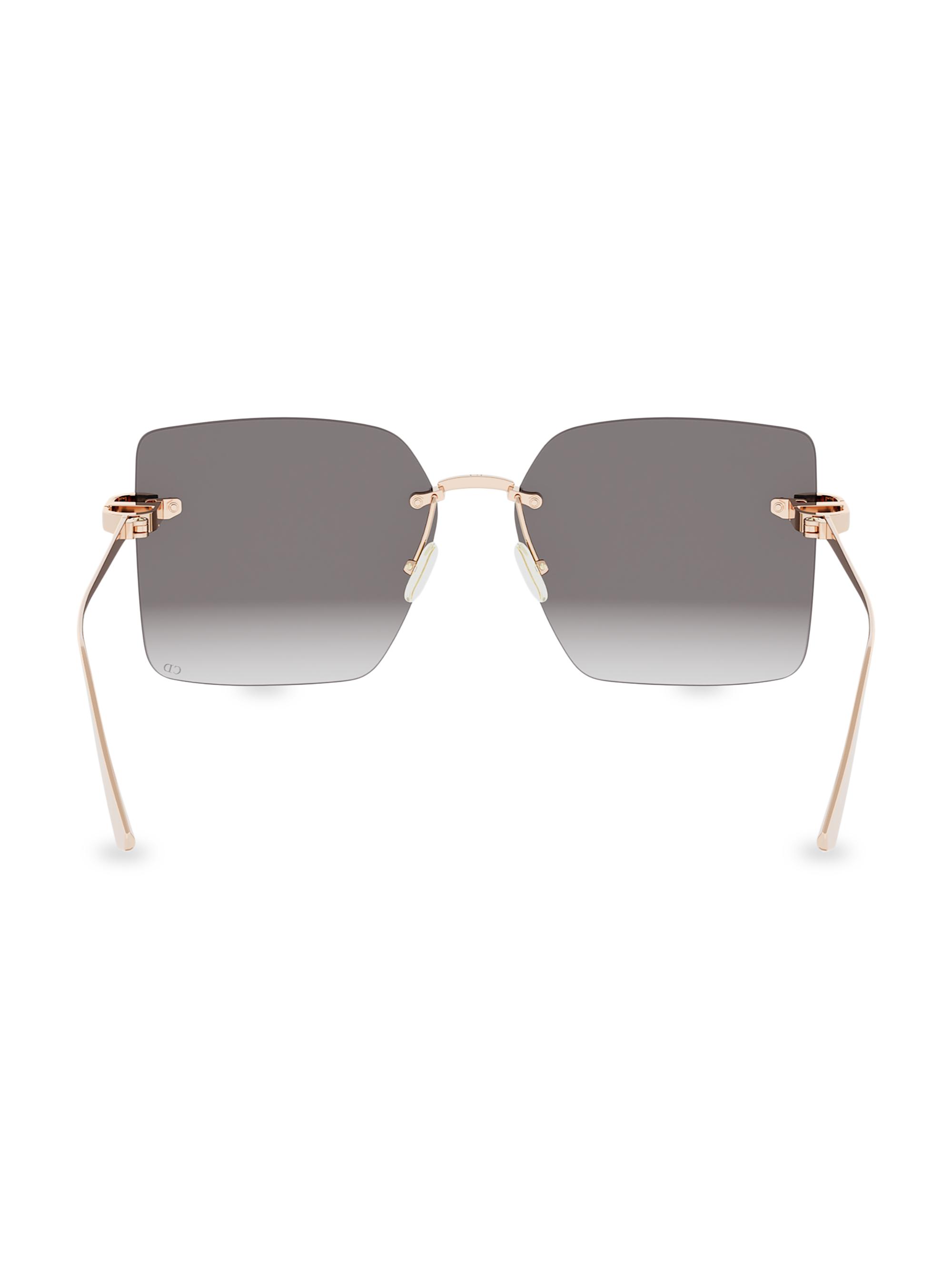 DIOR CDior S3U 58MM Square Sunglasses | Saks Fifth Avenue