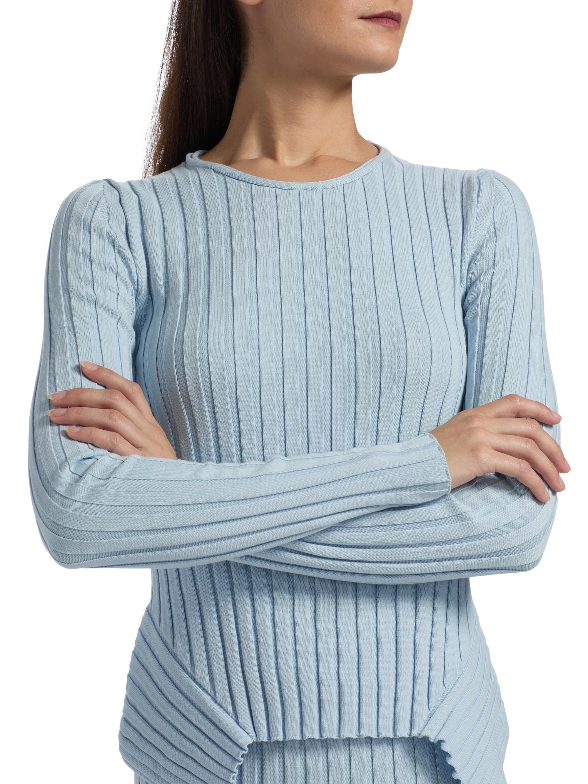 Stella McCartney Textured Knit Long-Sleeve Top | Saks Fifth Avenue