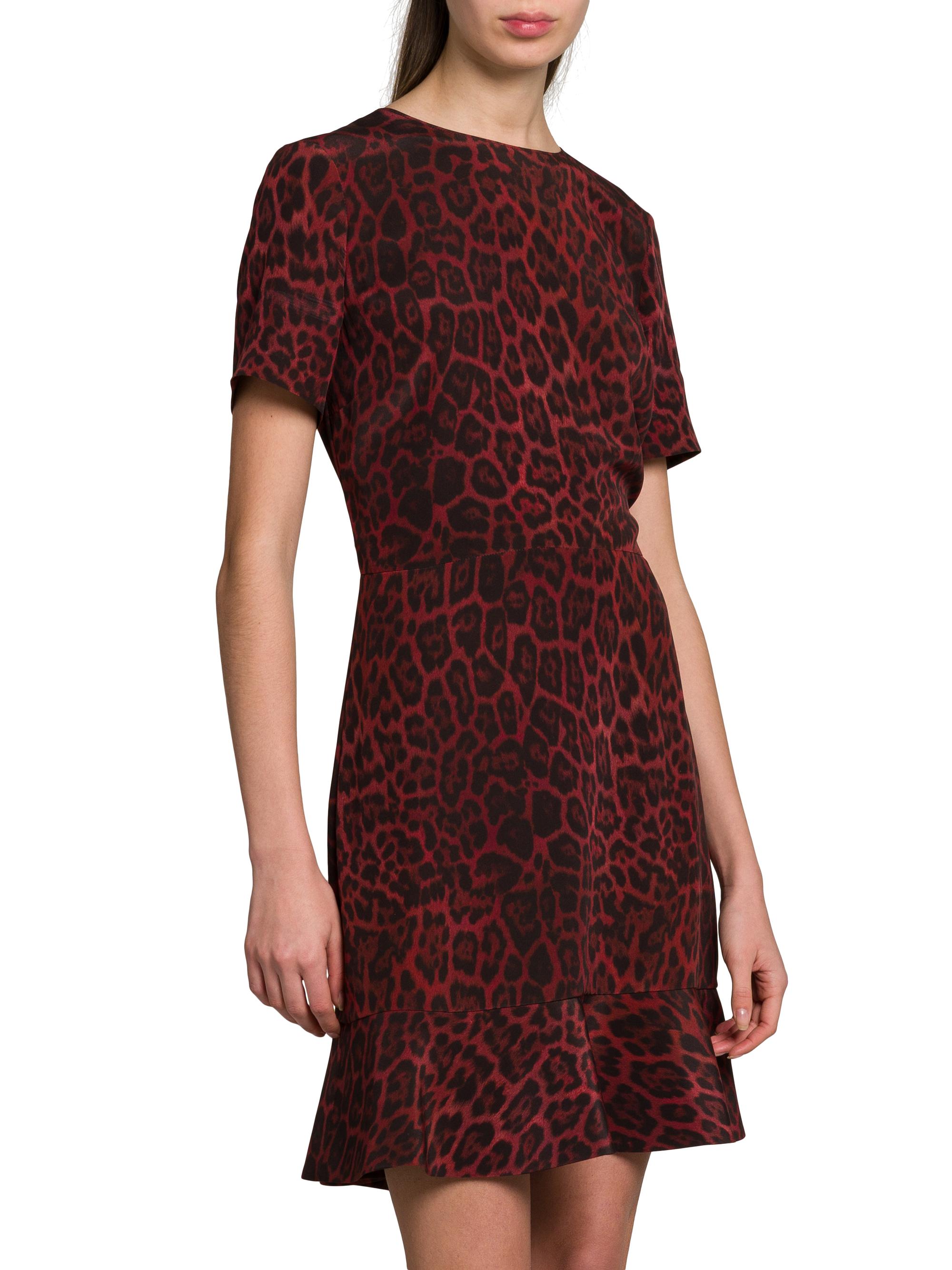 knee length dresses for ladies Short Sleeve Ribbed Mini Dress main image 1