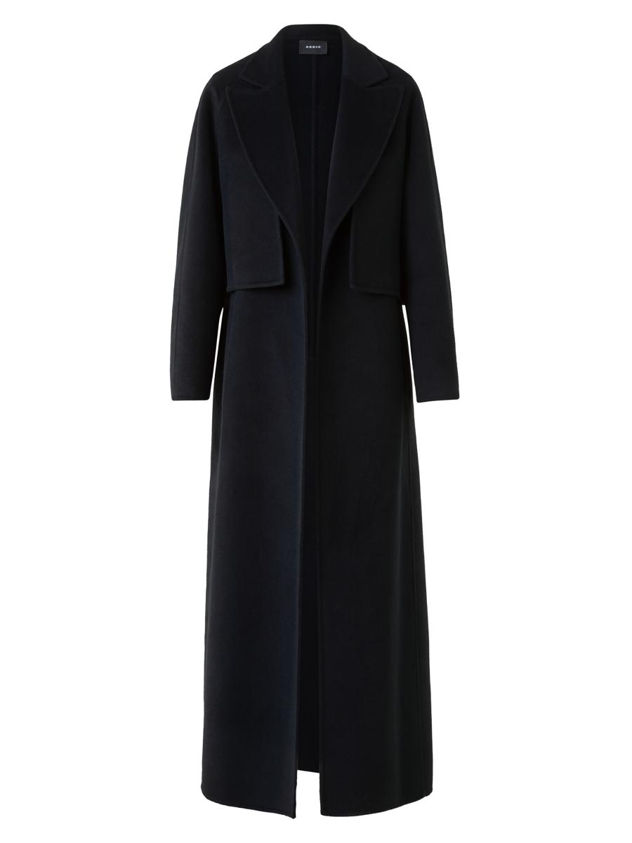 Akris Women's Zendaya Cashmere Duo Coat In Black
