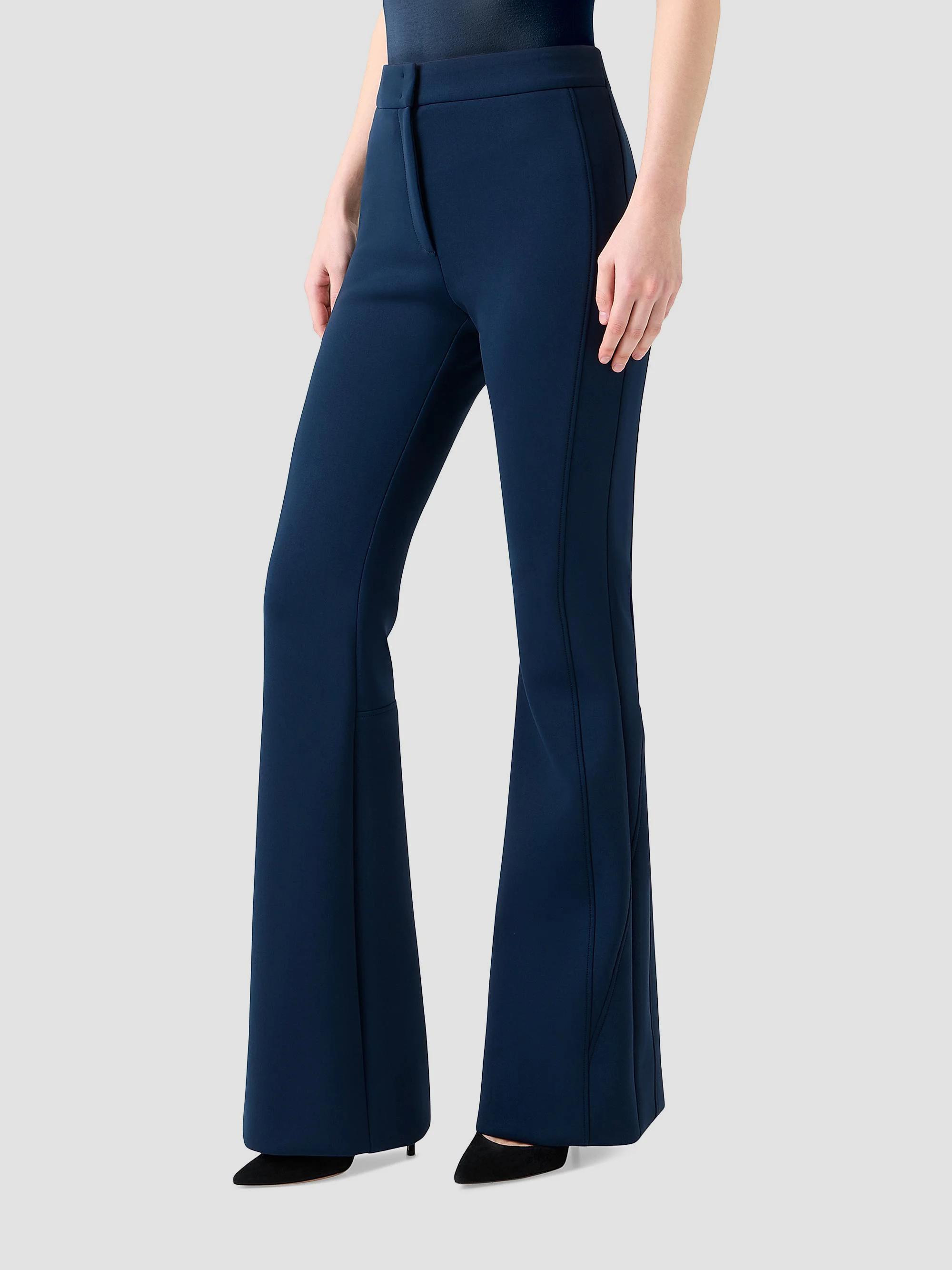 Akris Faris Neoprene Bootcut Pants | Saks Fifth Avenue