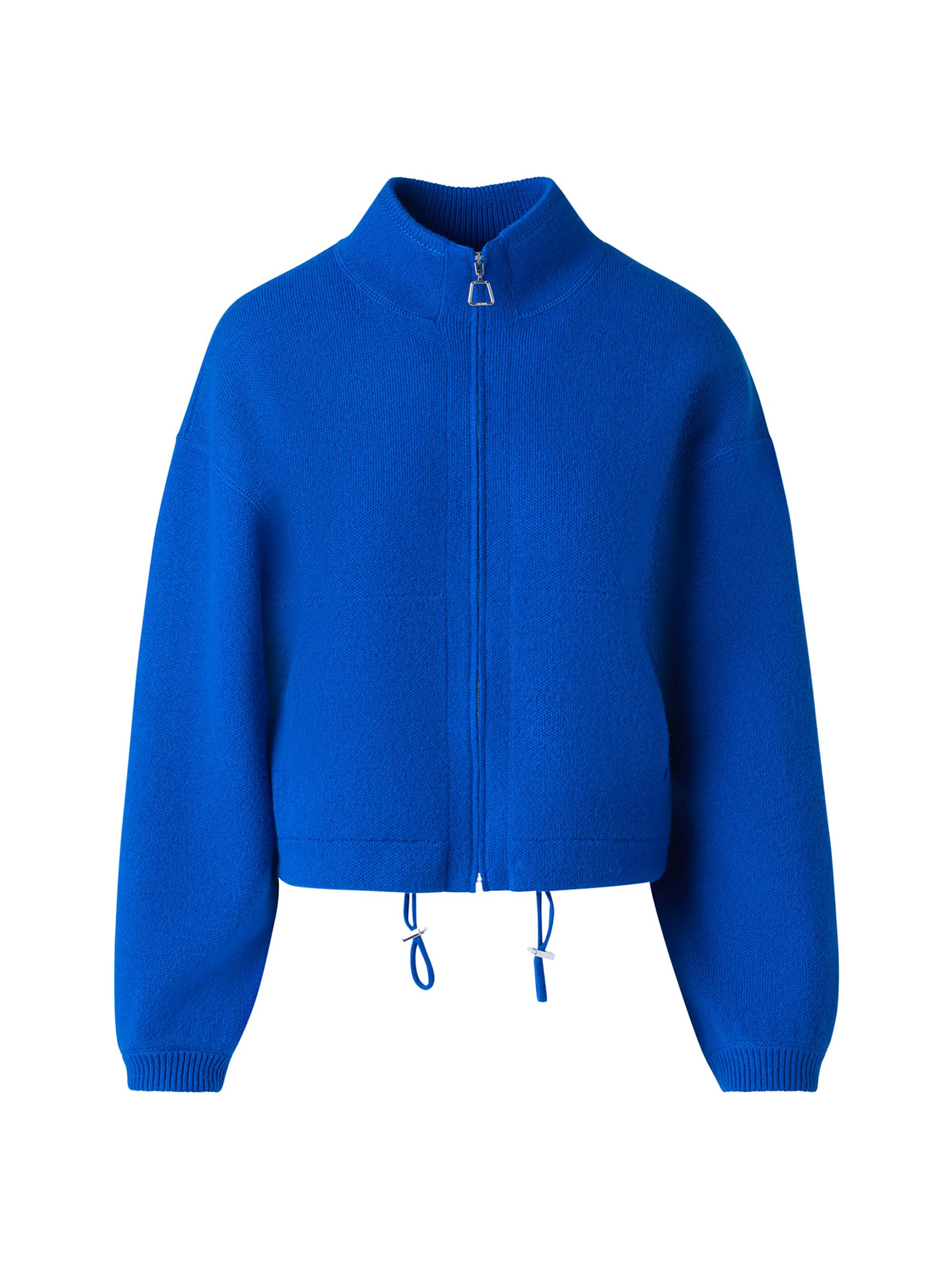 Akris Women's Cashmere Piqué Jacket - Royal Blue