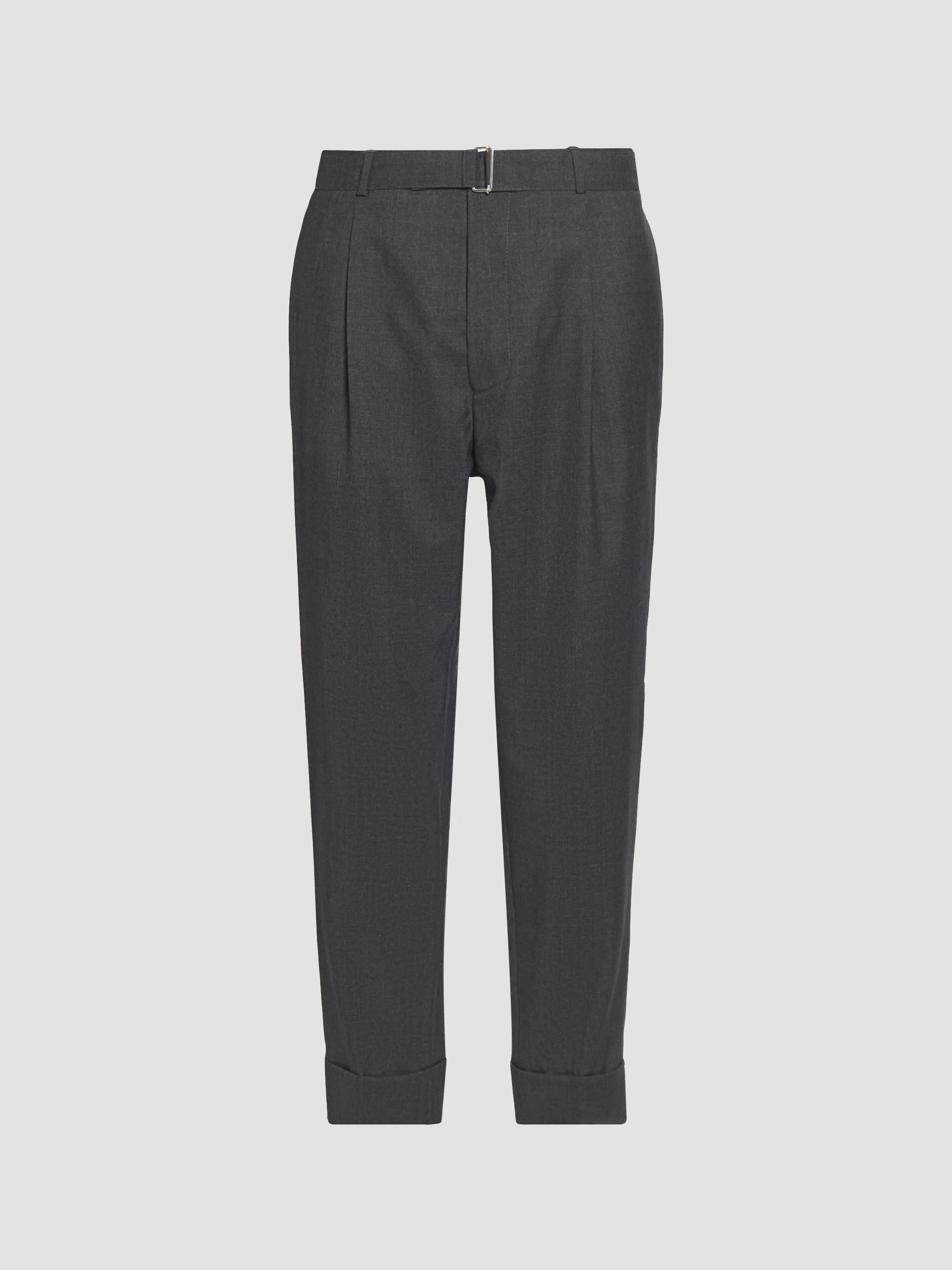 LOEWE ツータック スラックス 36 LOEWE Cotton-Blend Low-Crotch Trousers | Saks Fifth Avenue