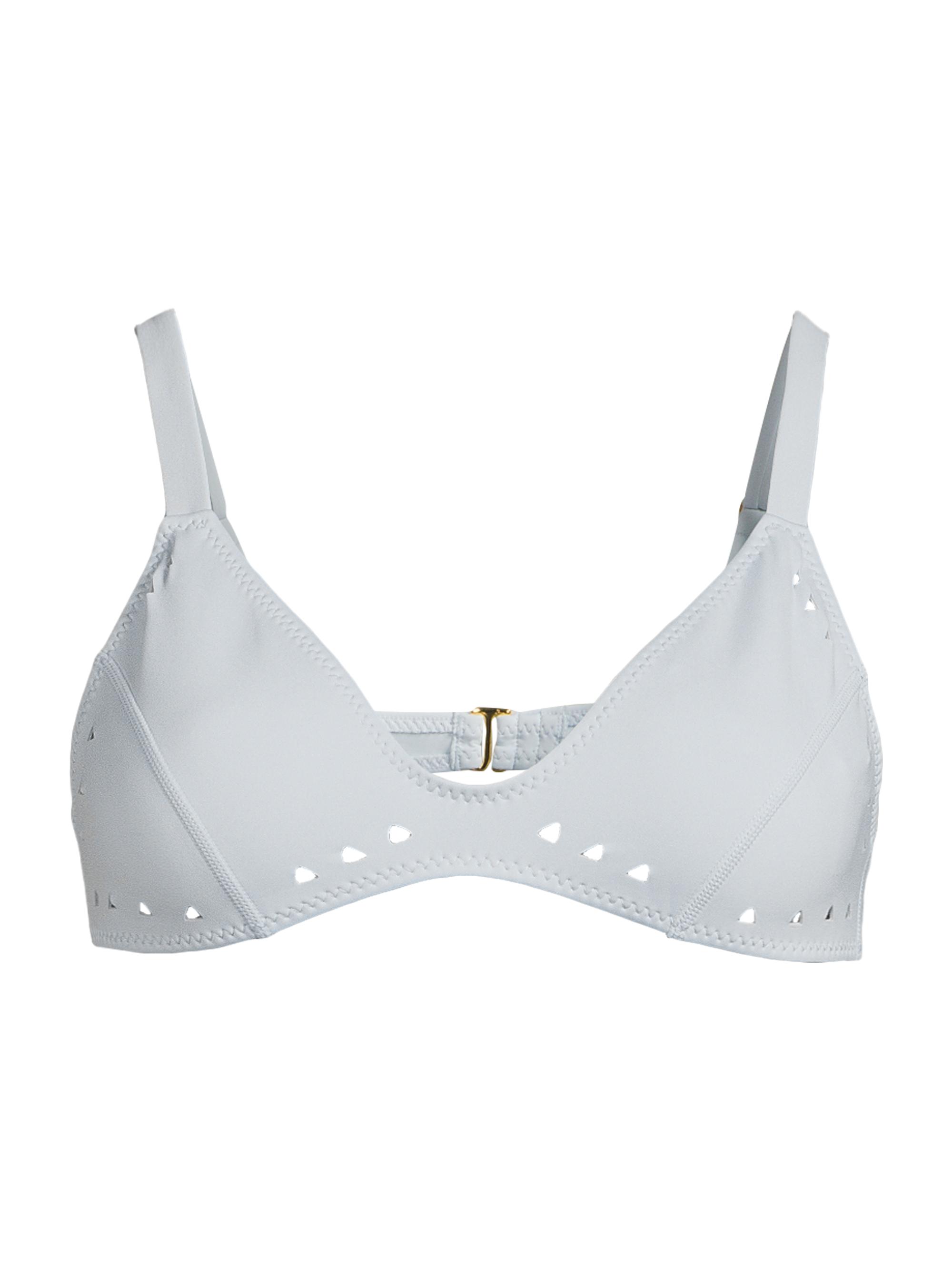GiGi C Women's Georgia Laser-Cut Bikini Top - Mist