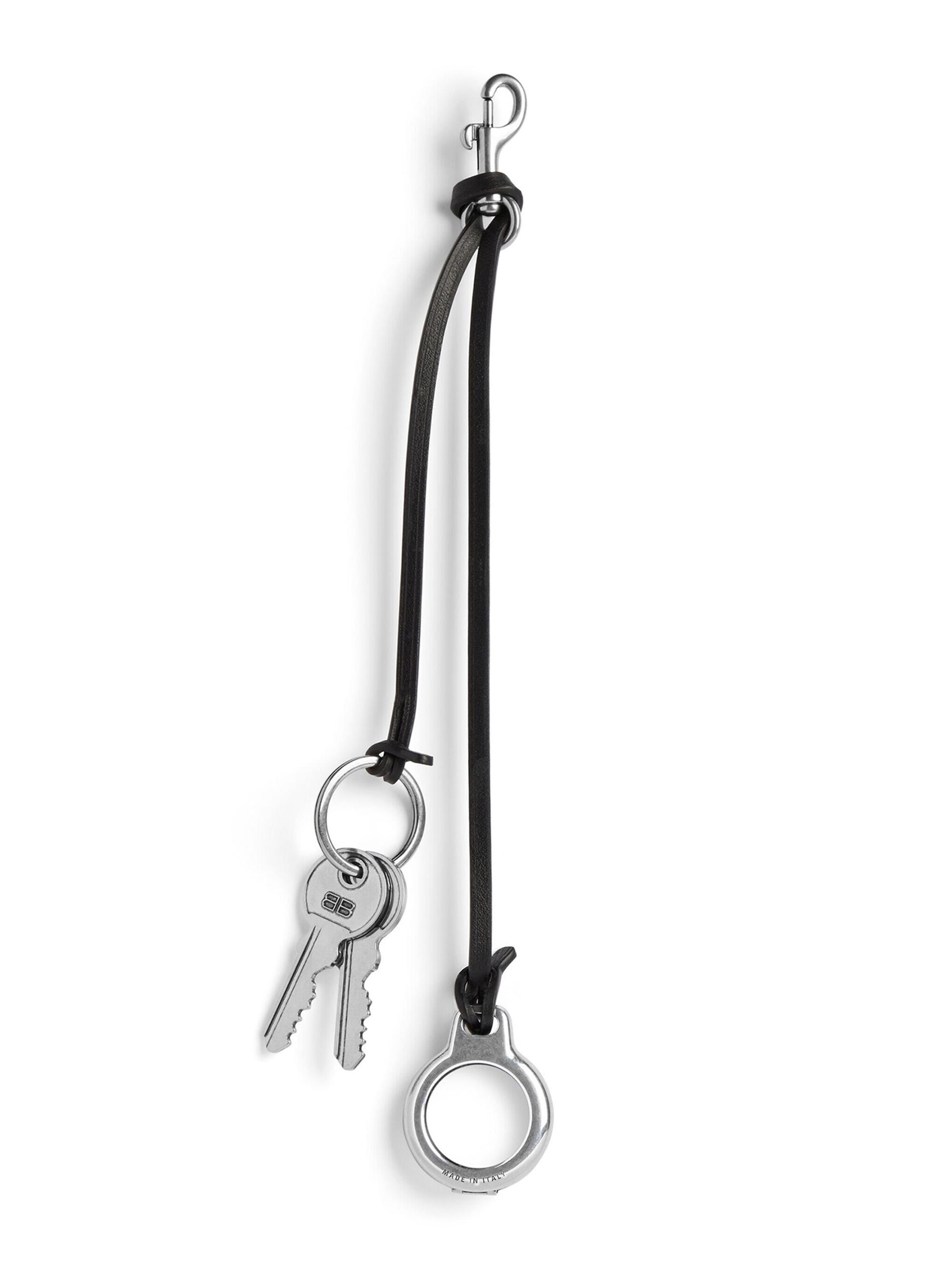 k8　バレンシアガ　キーリング　チャーム　SUBWAY AIRTAG Balenciaga Keychain Charm Subway Compatible Airtag Keys | Saks