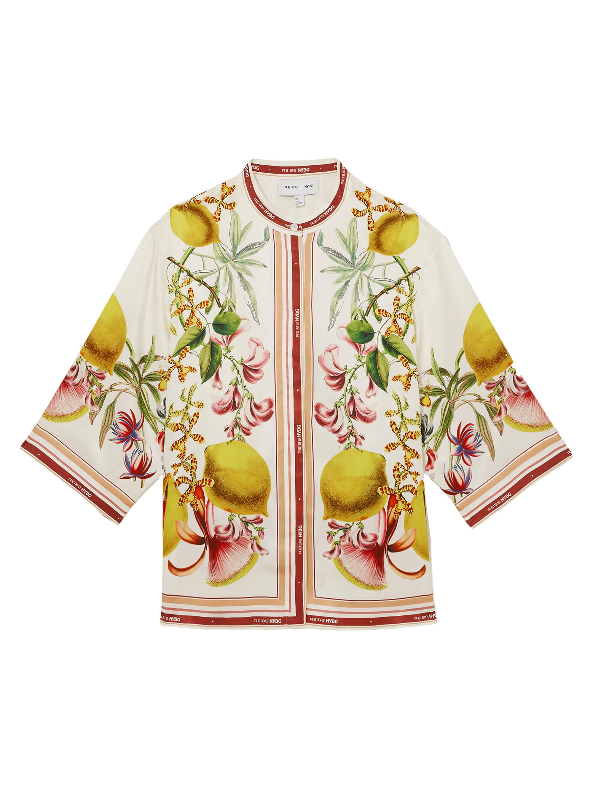 Reiss Women's  x NYBG Winona Botanical Shirt -