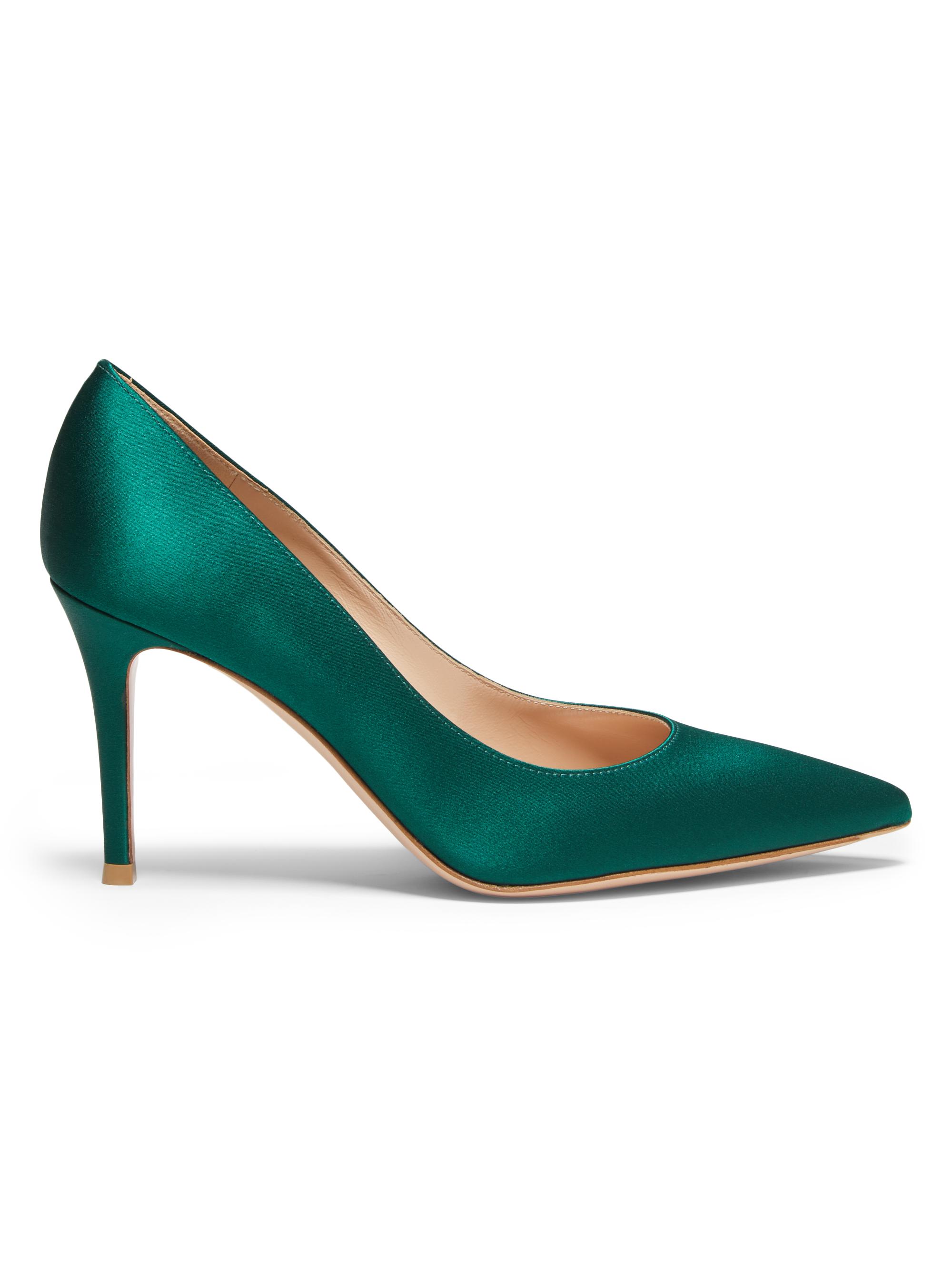 Gianvito Rossi 85MM Crepe Satin Pumps | Saks Fifth Avenue
