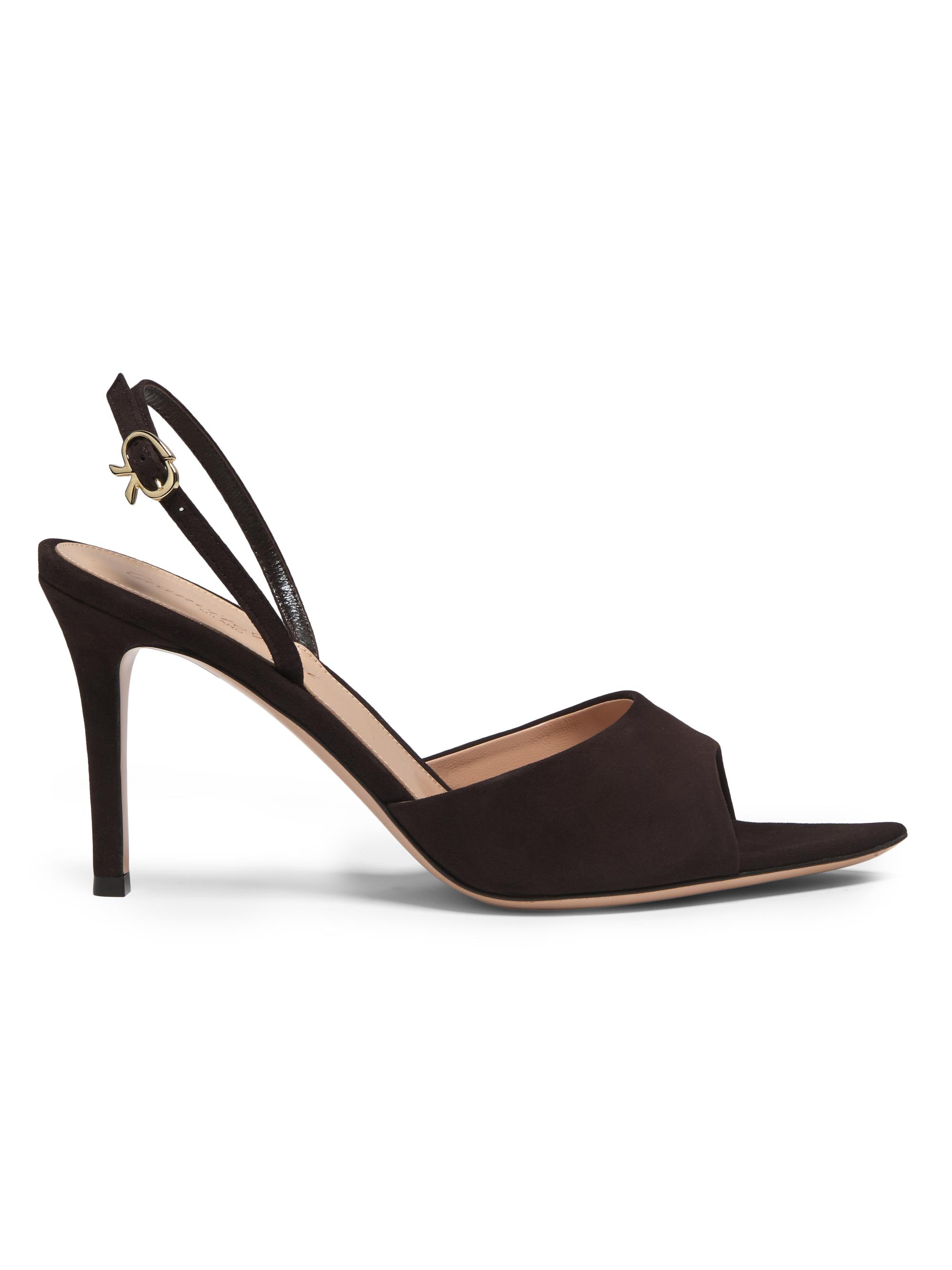 【新品未使用】Gianvito Rossi Bijoux Muleブラック 37 Gianvito Rossi Bijoux 55 Mules in Black Leather ref.1161265