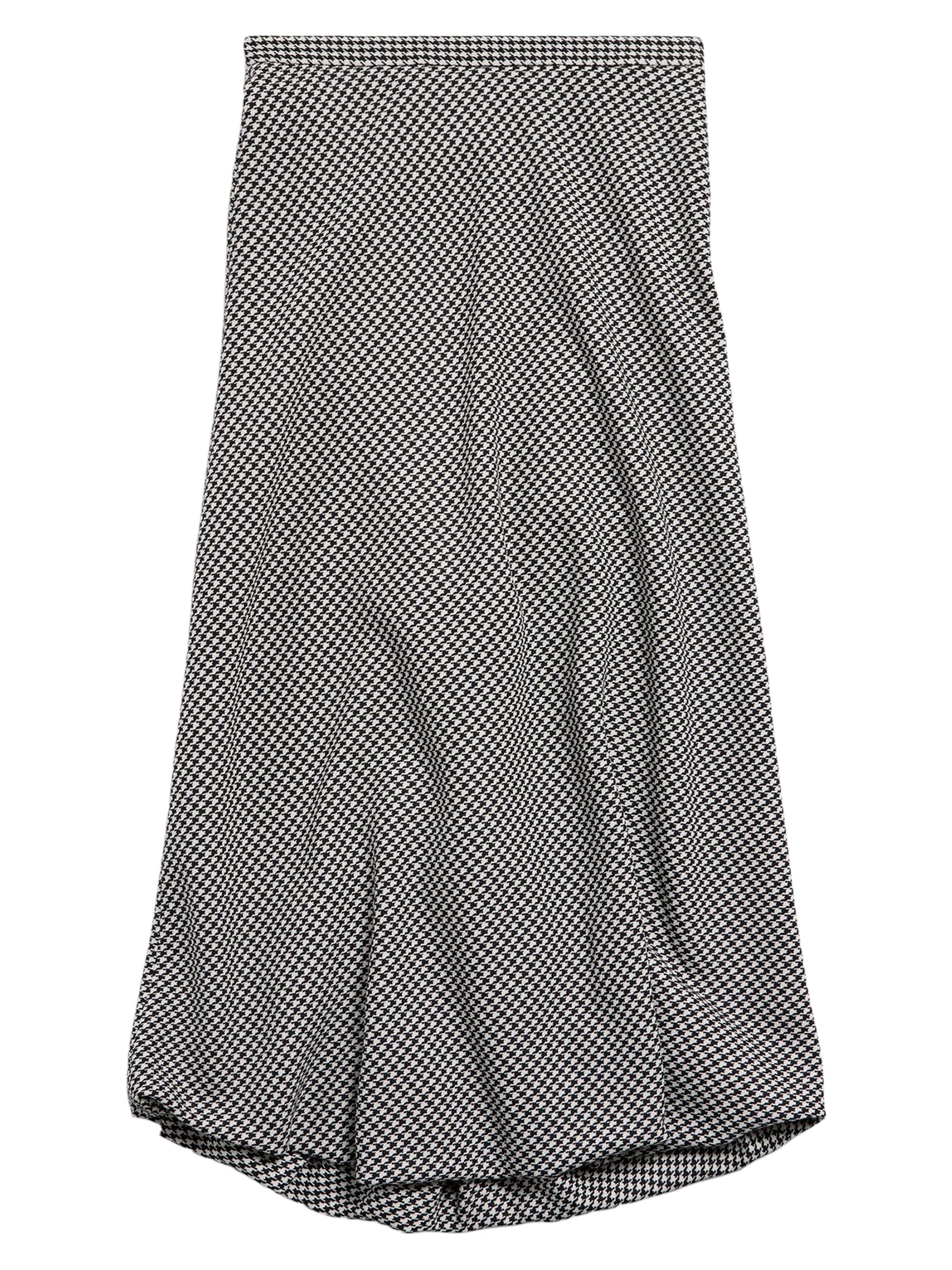 Balenciaga Women's Twisted Tailored Skirt - Black