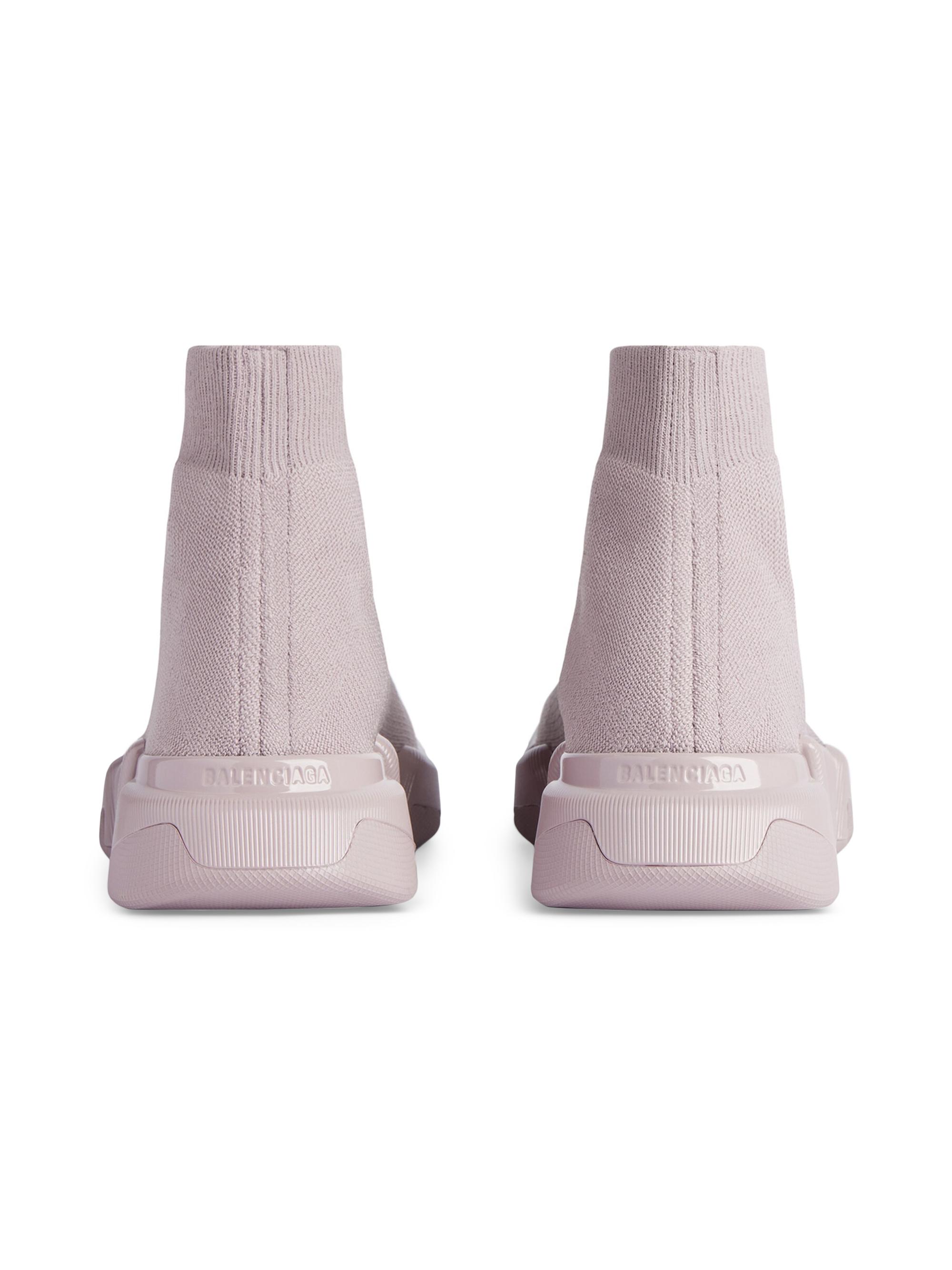 Balenciaga Women's Speed 2.0 Knit Sneakers - Faded Purple | Thumbnail 5