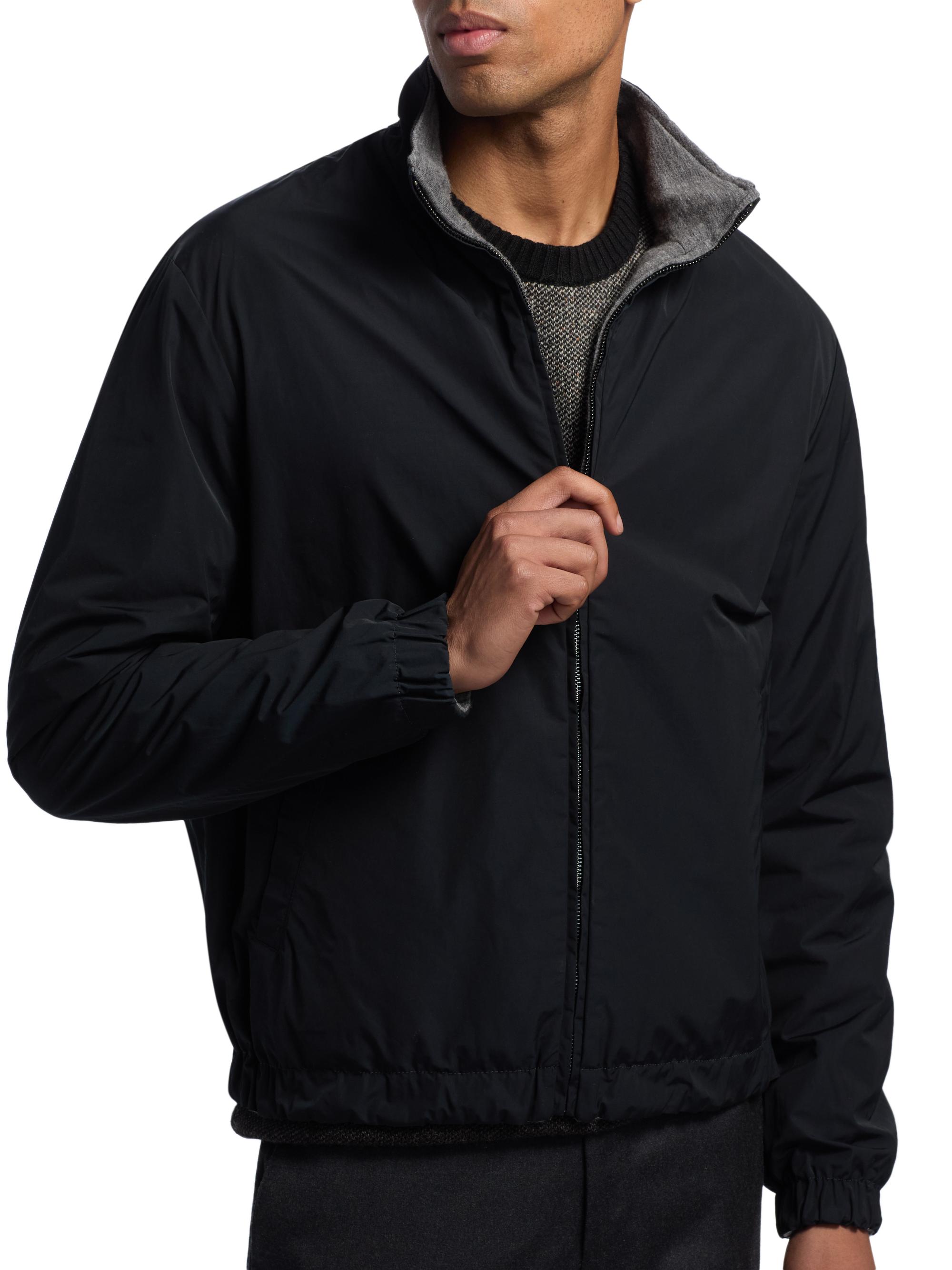 Saks Fifth Avenue Reversible Cotton-Blend Bomber Jacket | Saks