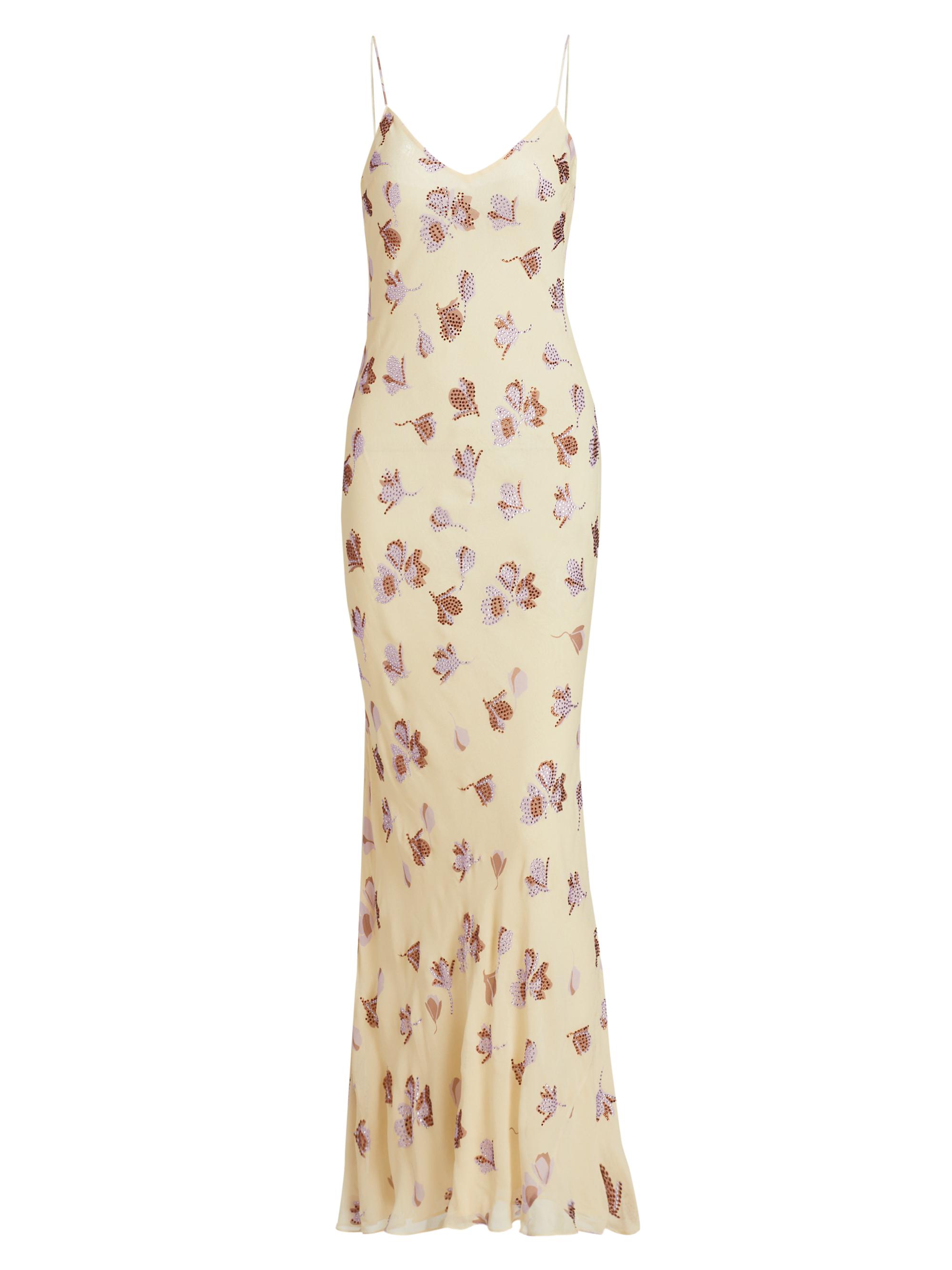 Marchesa Notte Floral Embroidered Strapless Gown | Saks Fifth Avenue