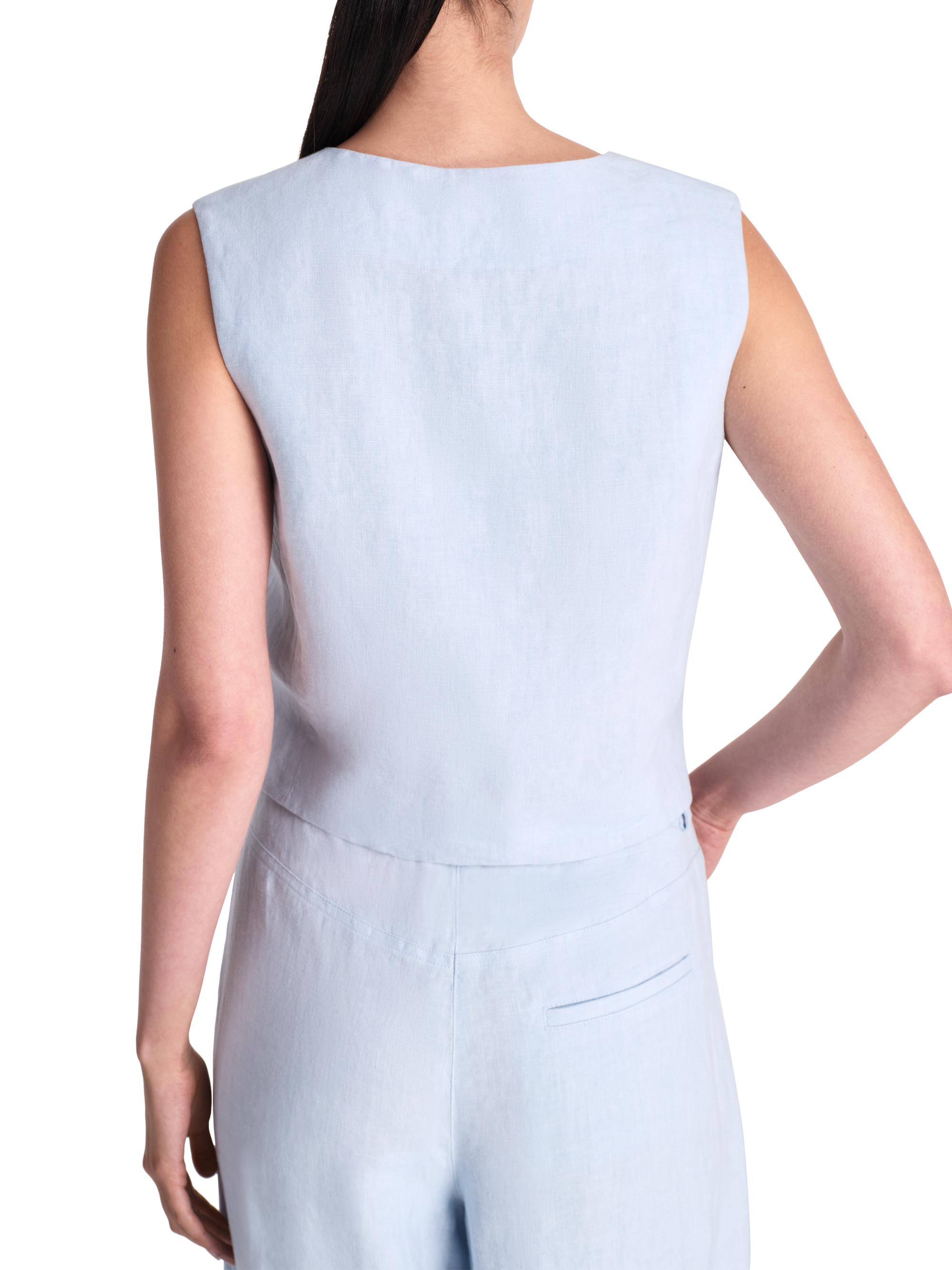 TWP Kikis Linen Vest | Saks Fifth Avenue