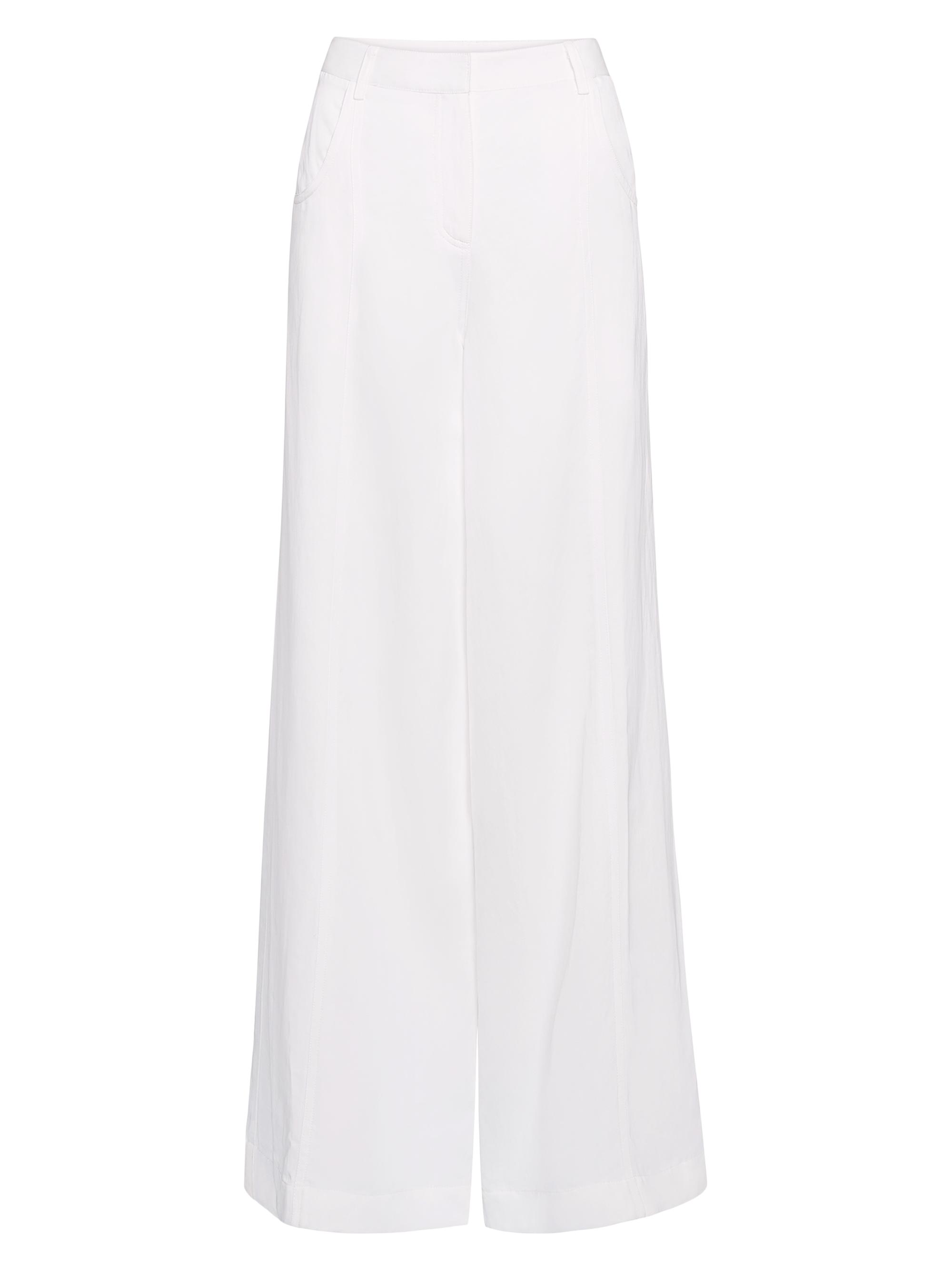 TWP Women's Dee Wide-Leg Trousers - White