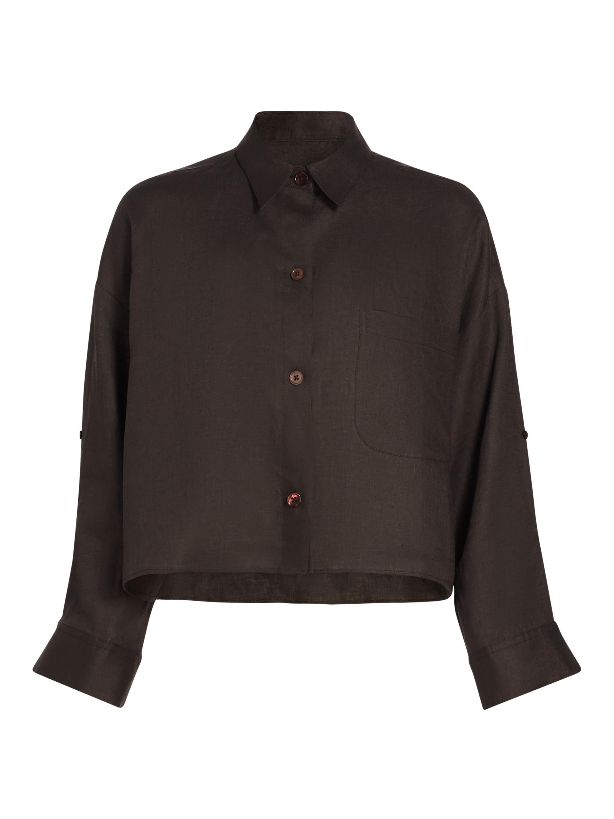 TWP Next Chapter Asymmetric Shirt | Saks Fifth Avenue