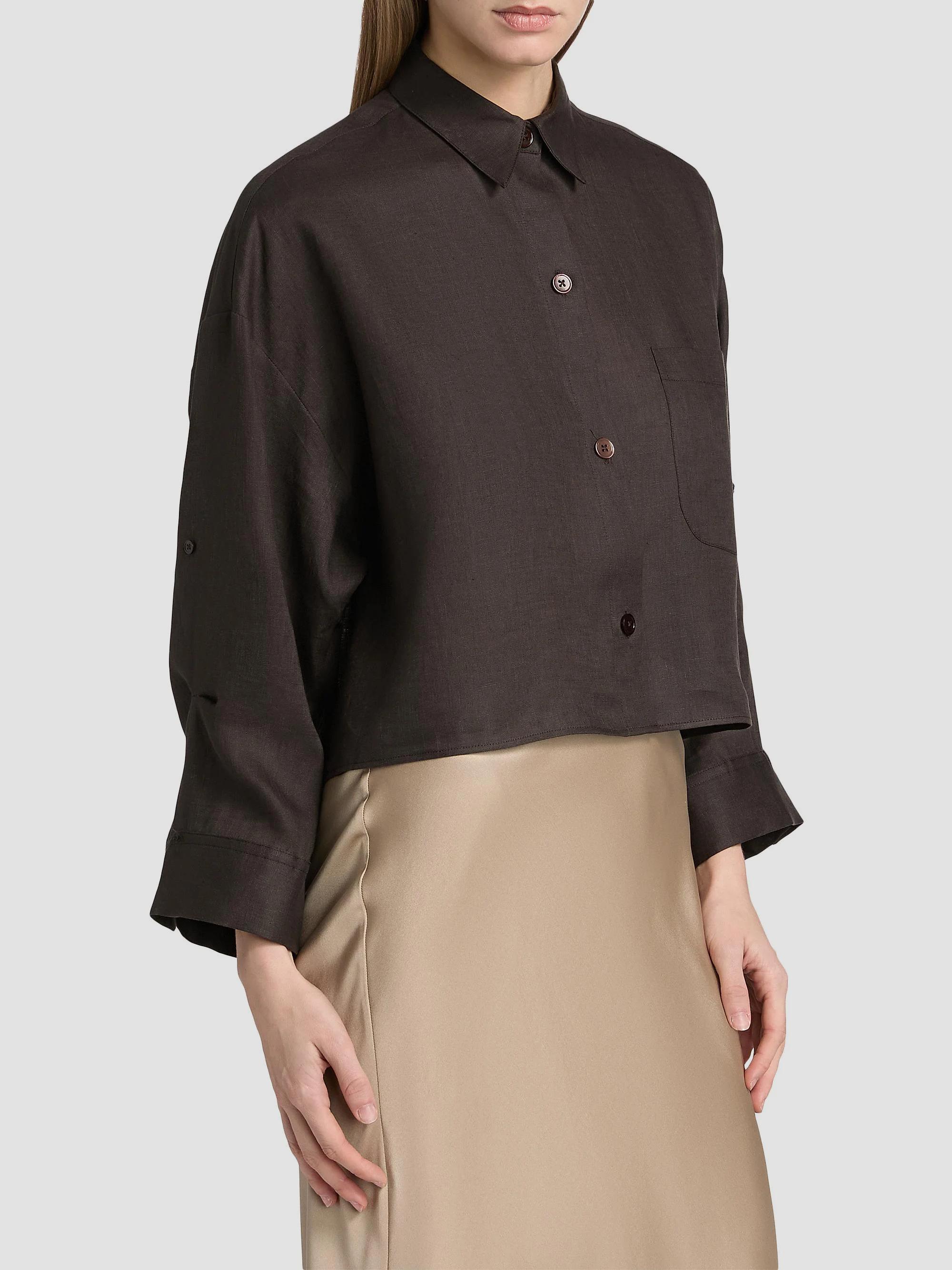 TWP Next Ex Cotton-Silk Button-Front Shirt | Saks Fifth Avenue