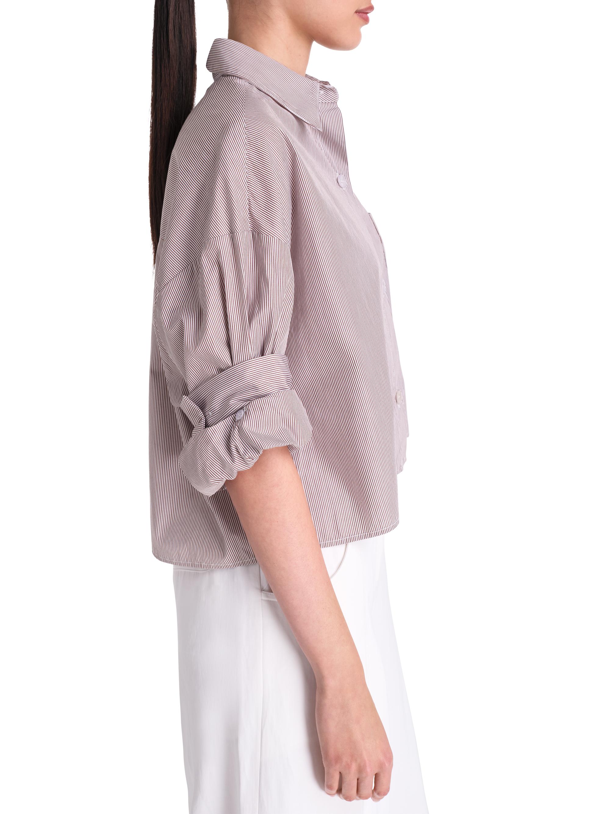 TWP Next Ex Striped Cotton-Silk Shirt | Saks Fifth Avenue